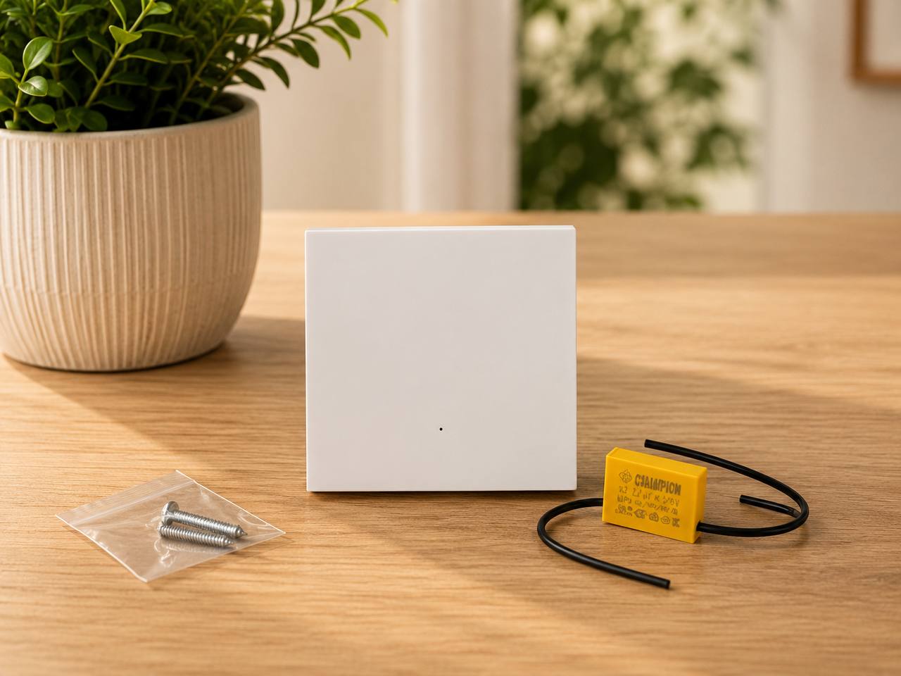 Inteligentny Włącznik Dotykowy WiFi + Bluetooth 1 Gang Alexa Google Home 4