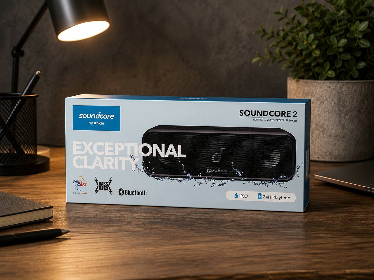 Głośnik bezprzewodowy Anker Soundcore 3 Bluetooth IPX7 Czarny 2