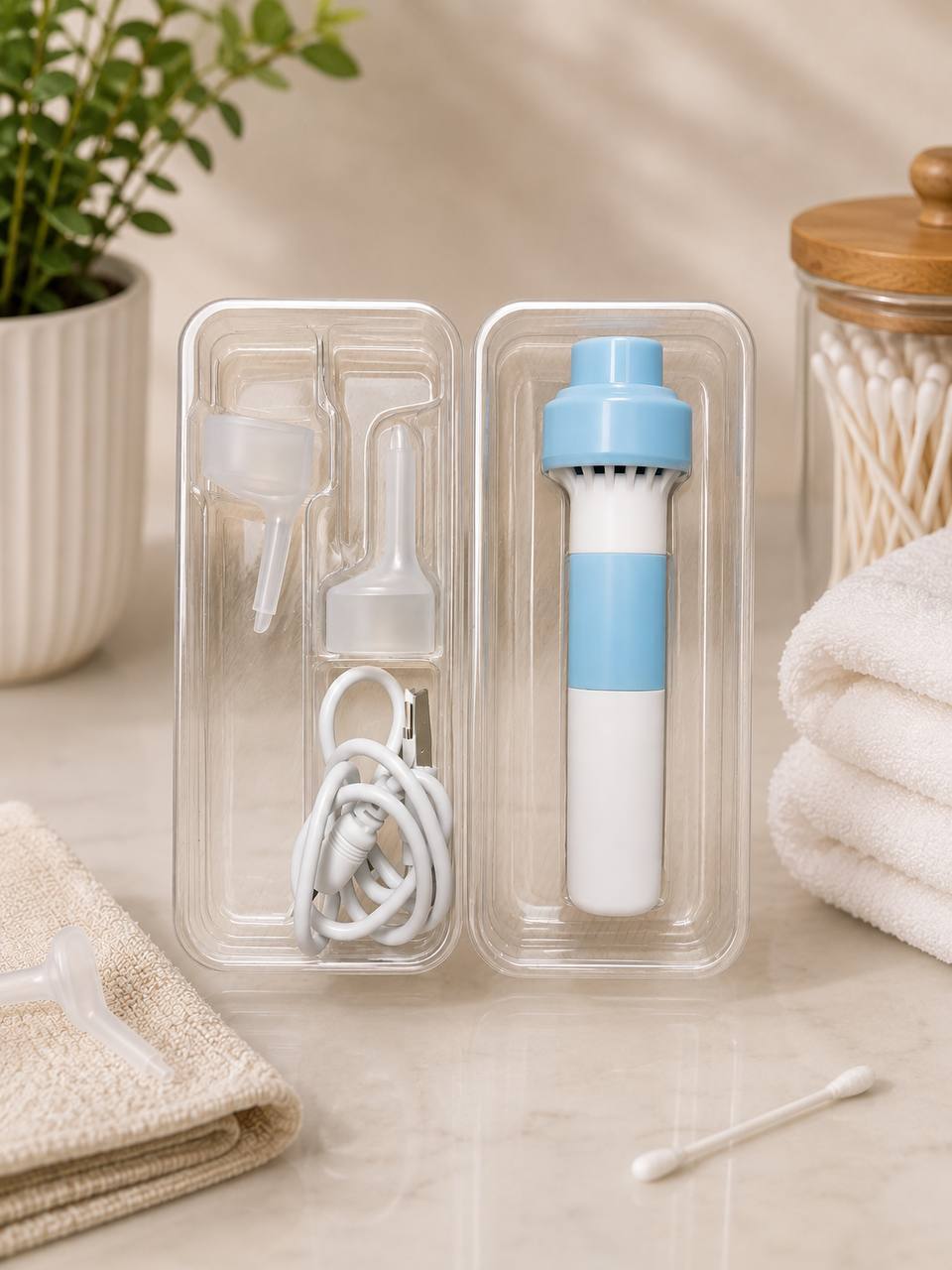 Elektryczny Czyścik do Uszu z Podświetleniem LED USB 2