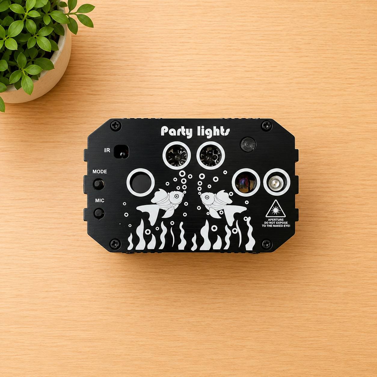 Projektor Laserowy RGB LED DJ – Efekt Dyskotekowy USB z Pilotem 3
