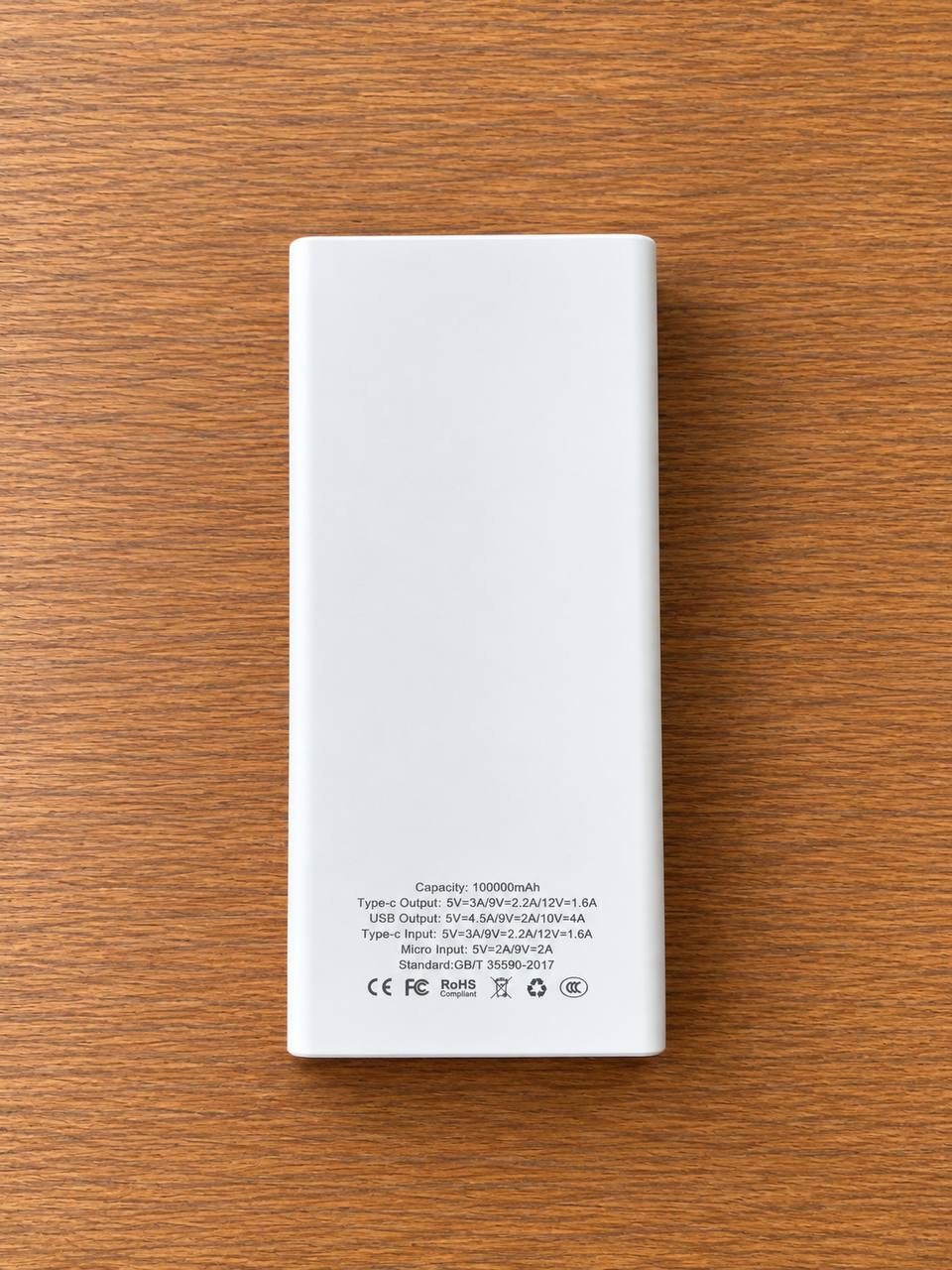 Powerbank 100000 mAh 120W z szybkim ładowaniem 4