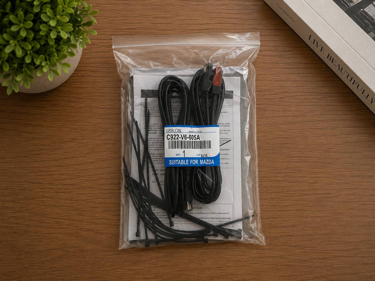 Moduł Apple CarPlay / Android Auto Mazda USB AUX SD ET-1594 TK78 66 9U0C 6