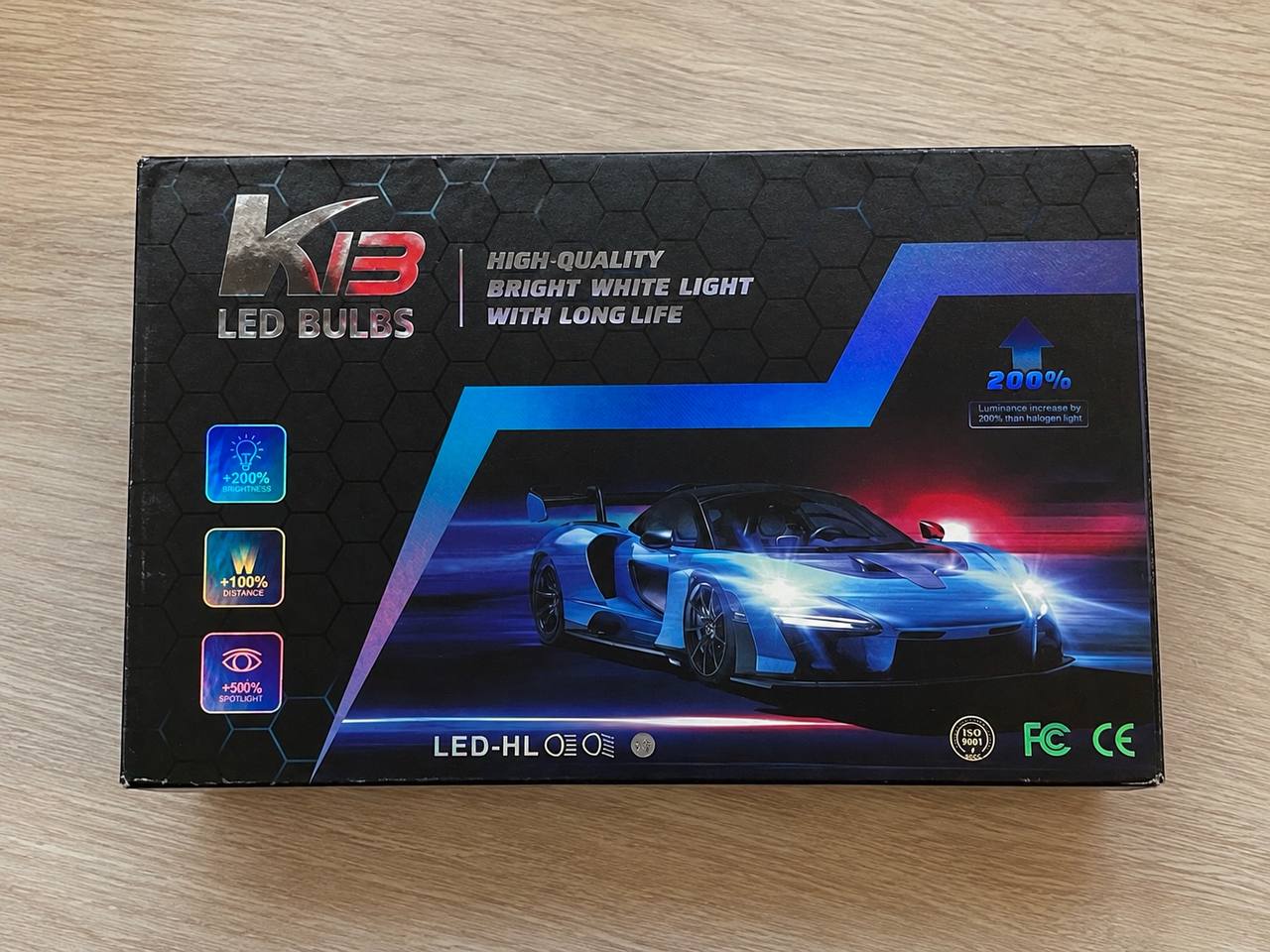 Żarówki samochodowe LED H4 12V – zestaw 2 sztuki