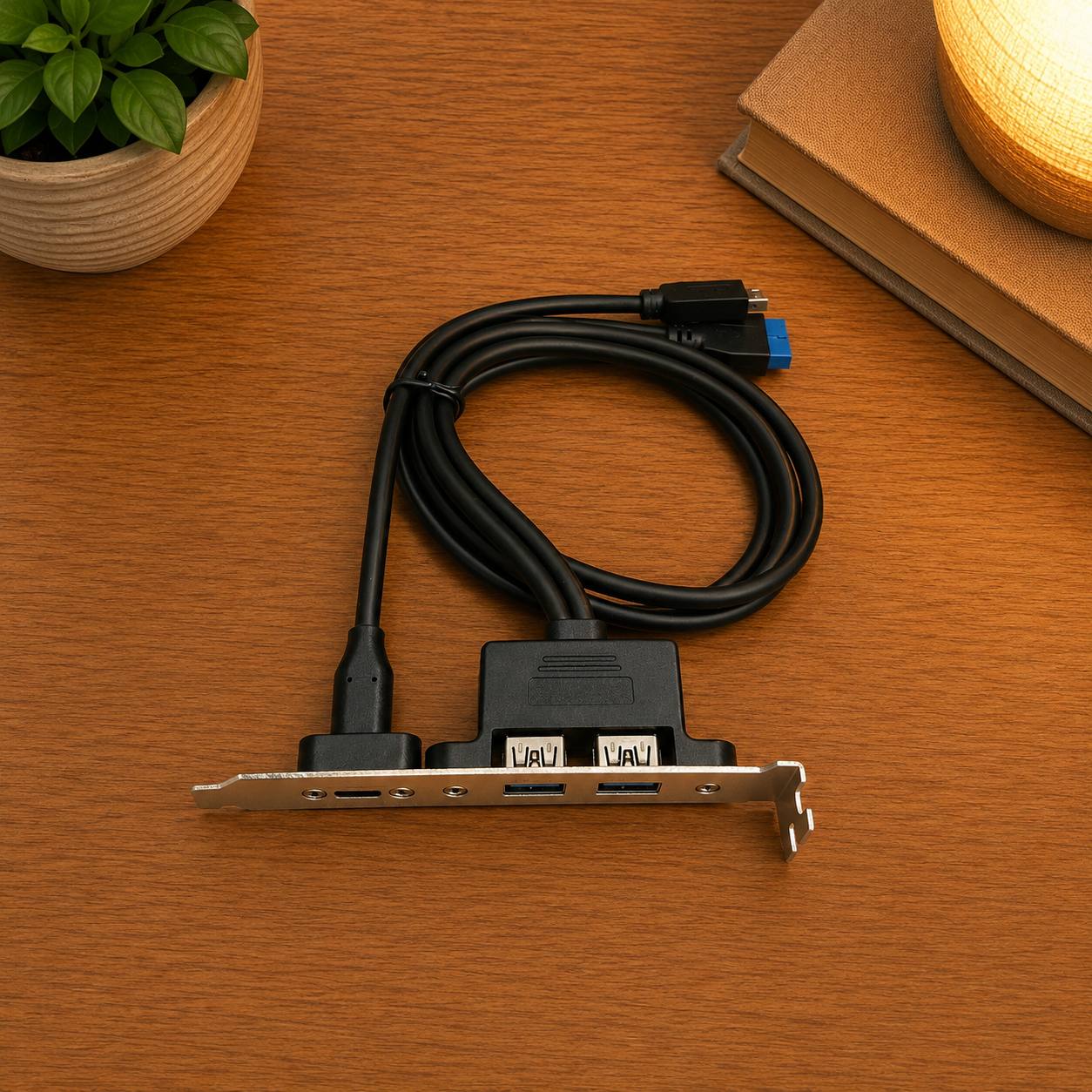 Panel USB 3.0 + USB-C do obudowy PC – 2x USB 3.0 + USB-C