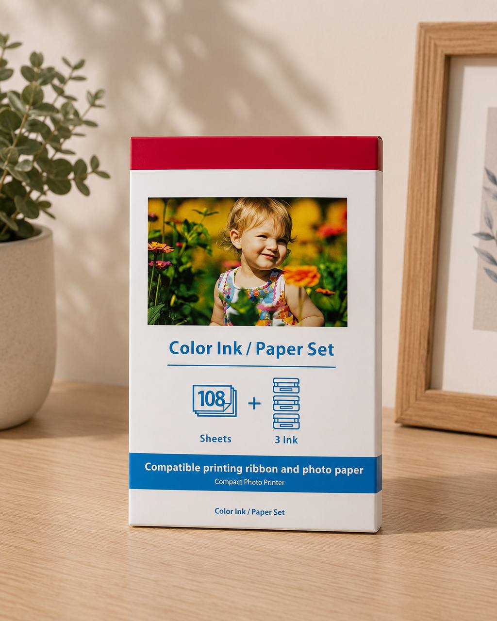 Canon Selphy Photo Paper + KP-108IN Ink Cartridges – 108 Photos 2