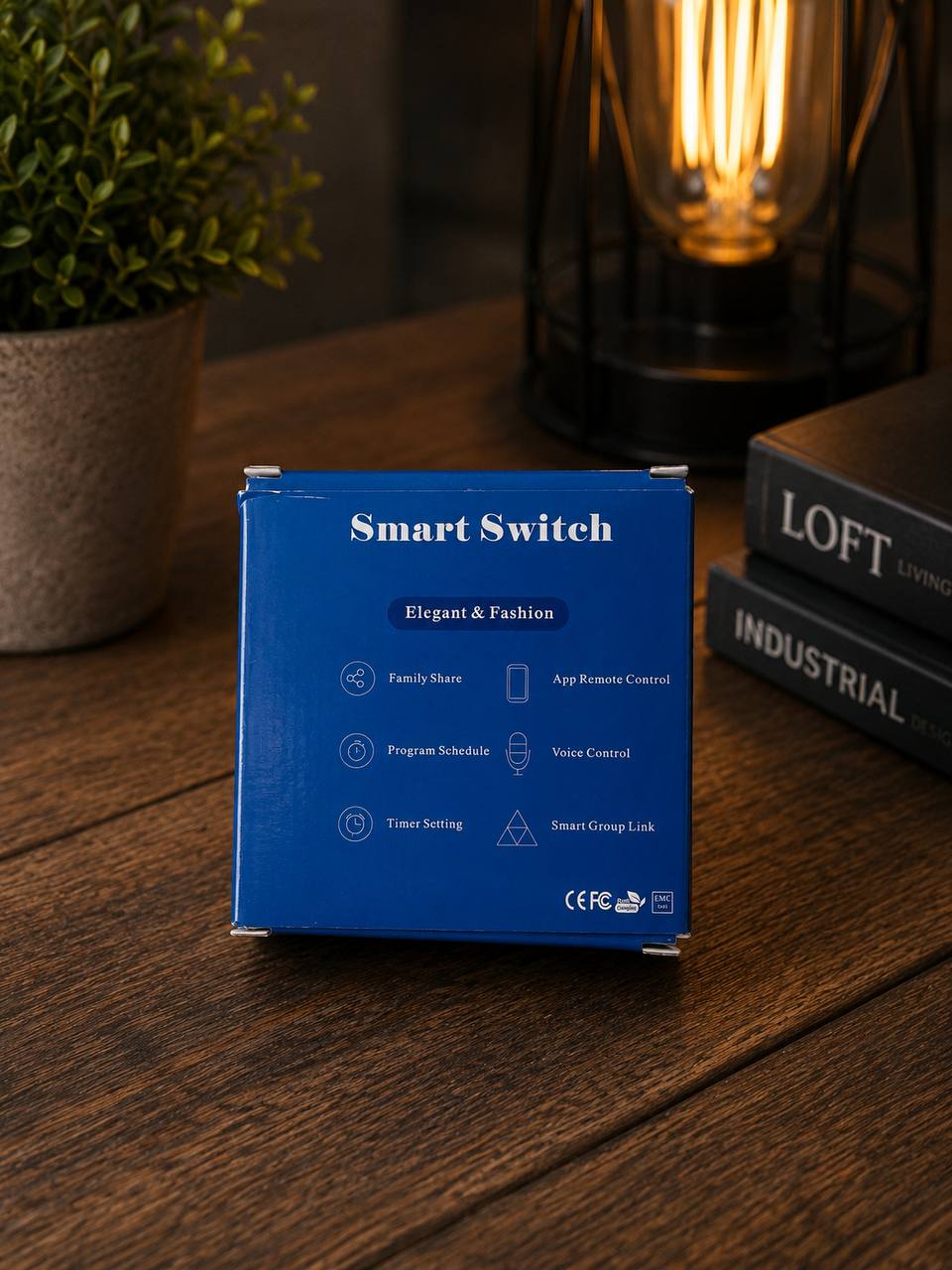 Inteligentny Ściemniacz WiFi Dotykowy JIMEIDA 500W Tuya Smart 2