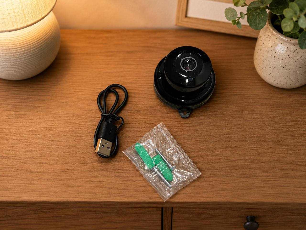 Kamera IP WiFi HD do monitoringu domu z podglądem w telefonie