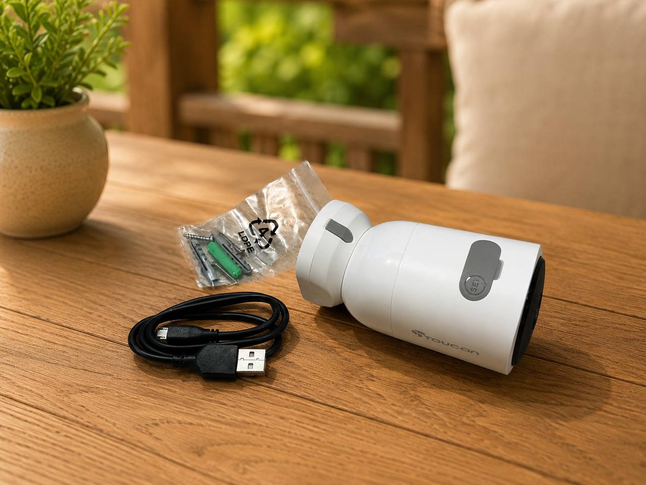TOUCAN WiFi Full HD 1080p Wireless Outdoor Camera with Night Vision 4