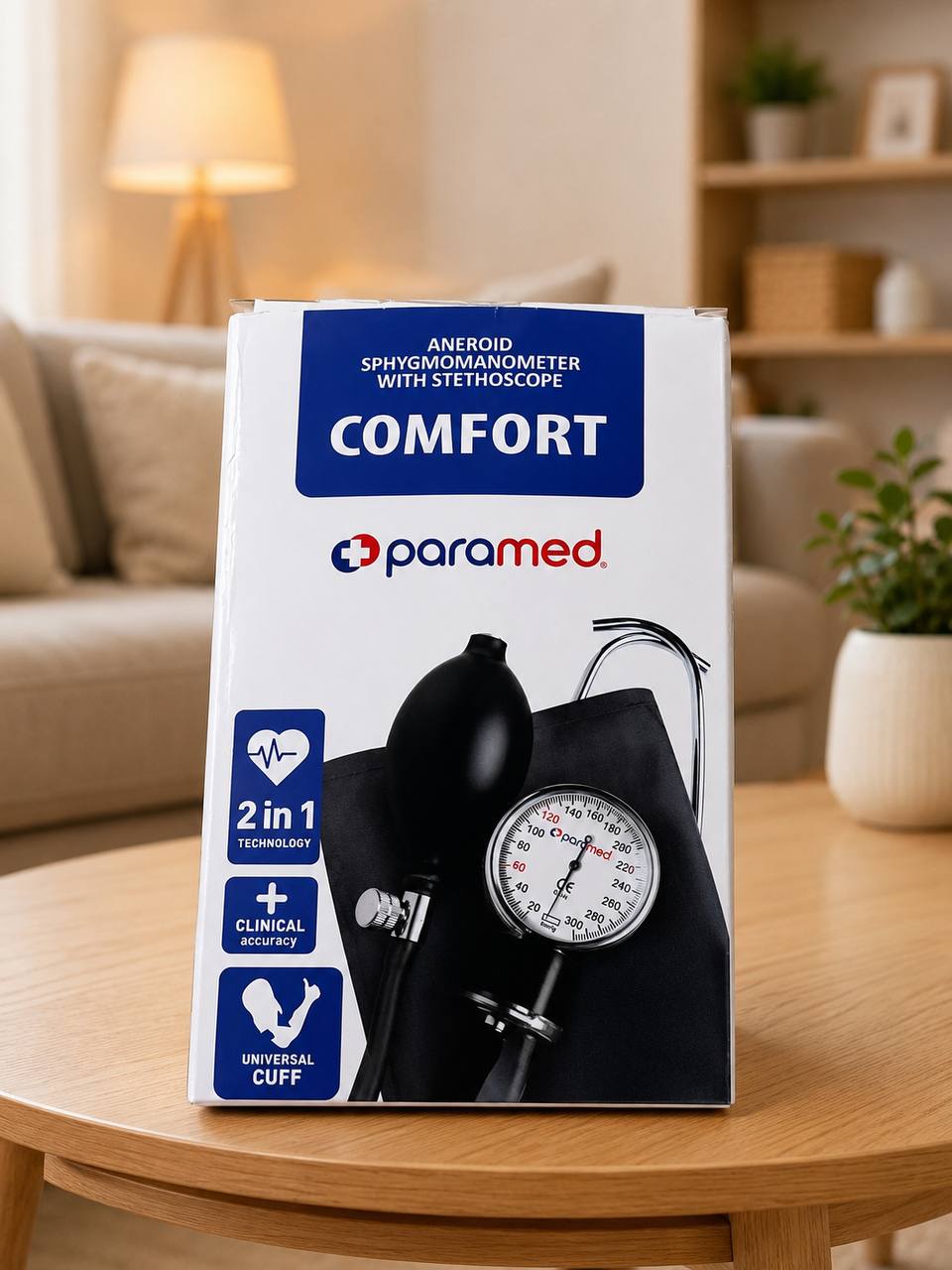Ciśnieniomierz manualny Paramed Comfort ze stetoskopem