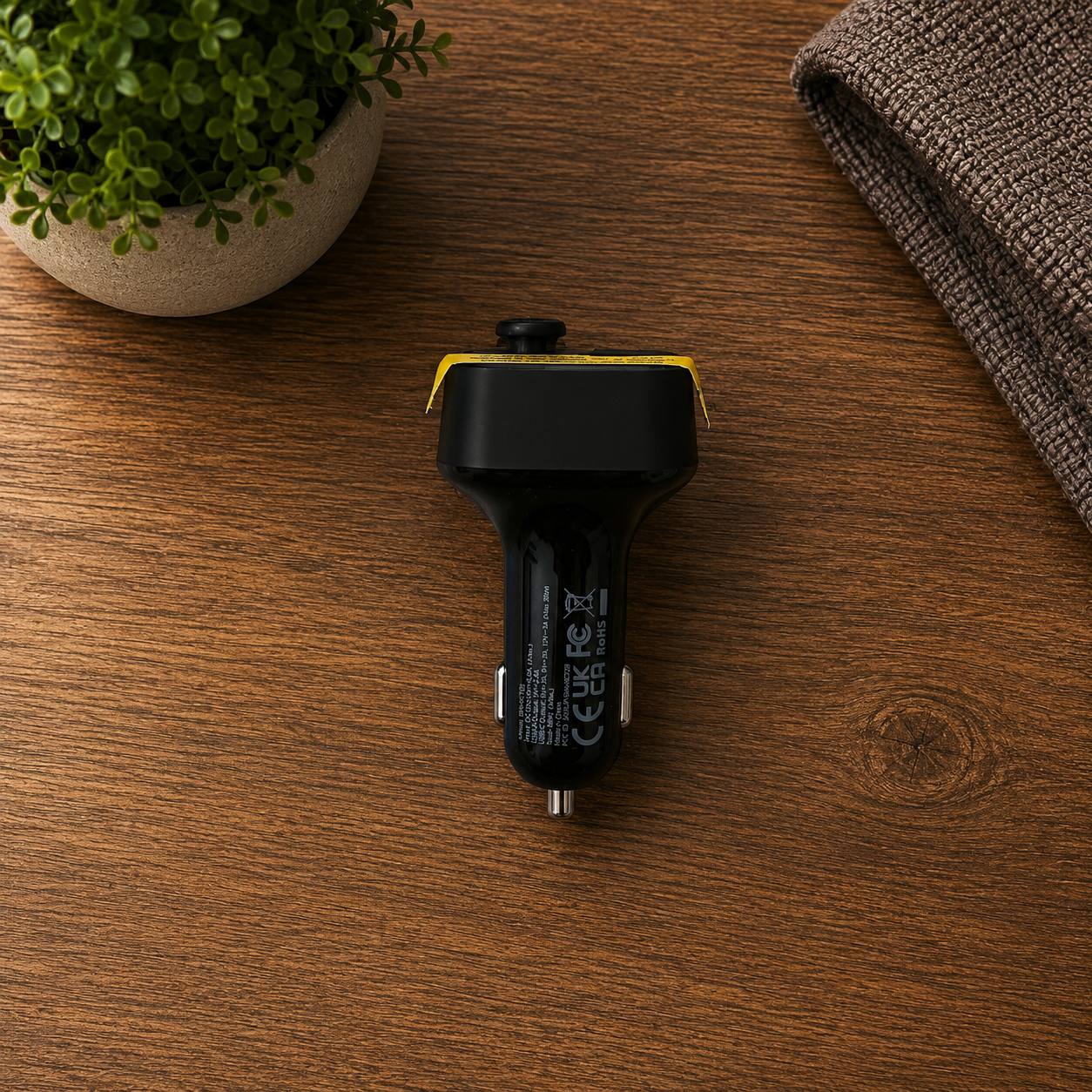 Syncwire FM Transmitter with Bluetooth, USB-C PD 36W, USB-A QC Car Charger 4