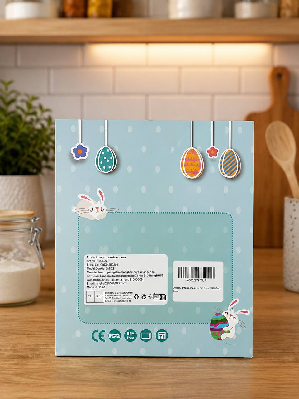 Формочки для пасхального печенья, 10 шт., из нержавеющей стали 2