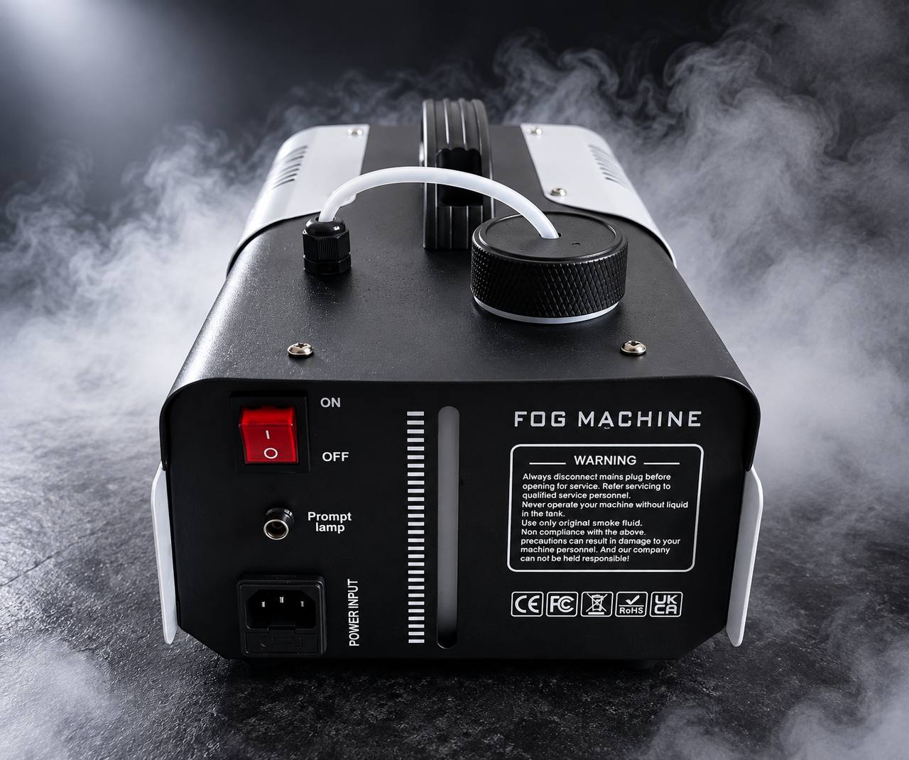FOGGER 1200W Smoke Machine with Remote Control and LED Backlighting 5