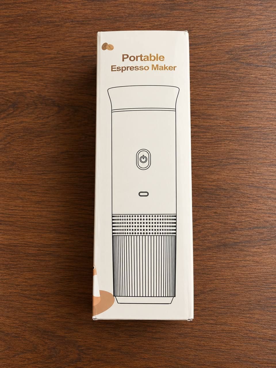 Przenośny ekspres do espresso z ładowaniem USB-C i funkcją podgrzewania wody – czarny 2