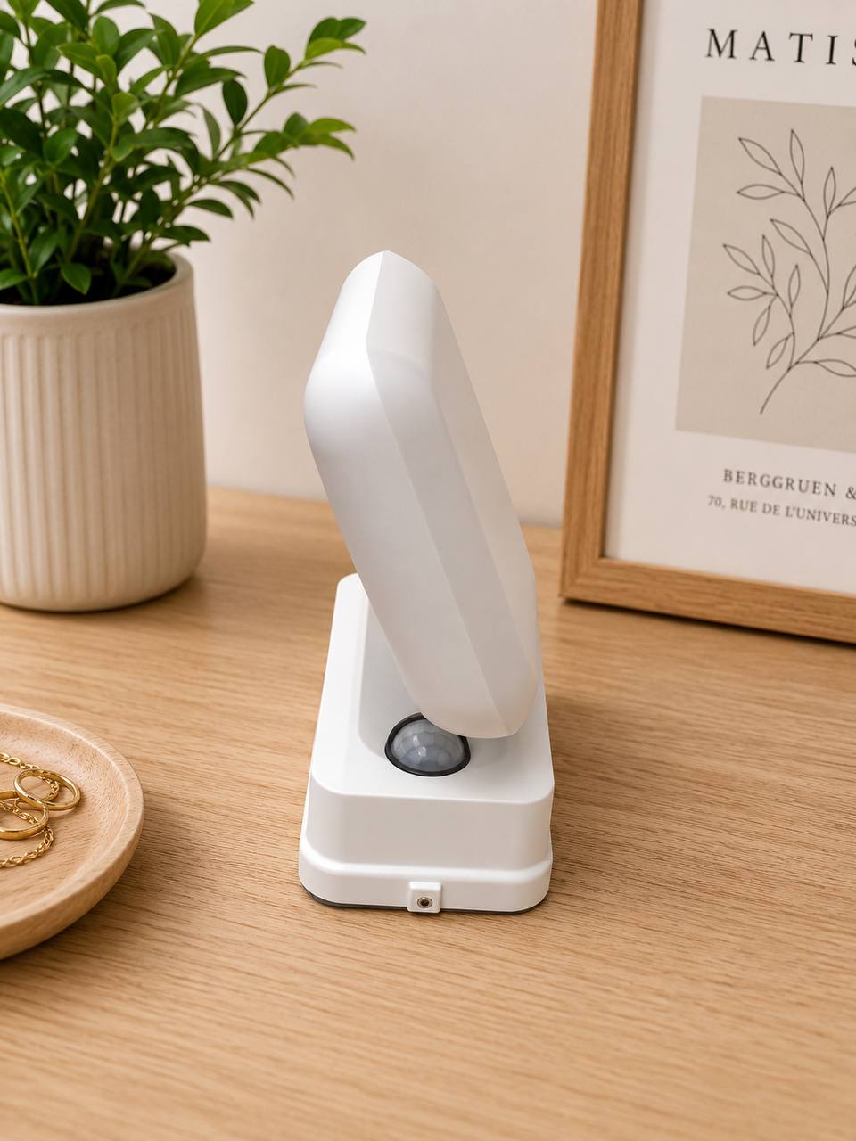 Lampa Zewnętrzna LED Kingwen 40W 3000K IP65 Regulowana 360° Biała 4