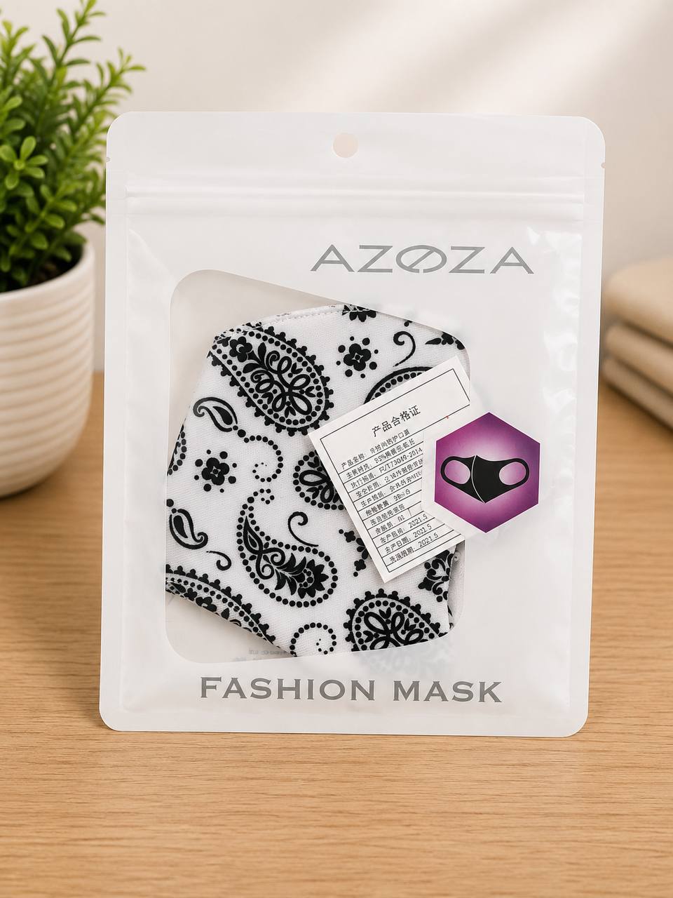 Reusable Fabric Fashion Mask 3