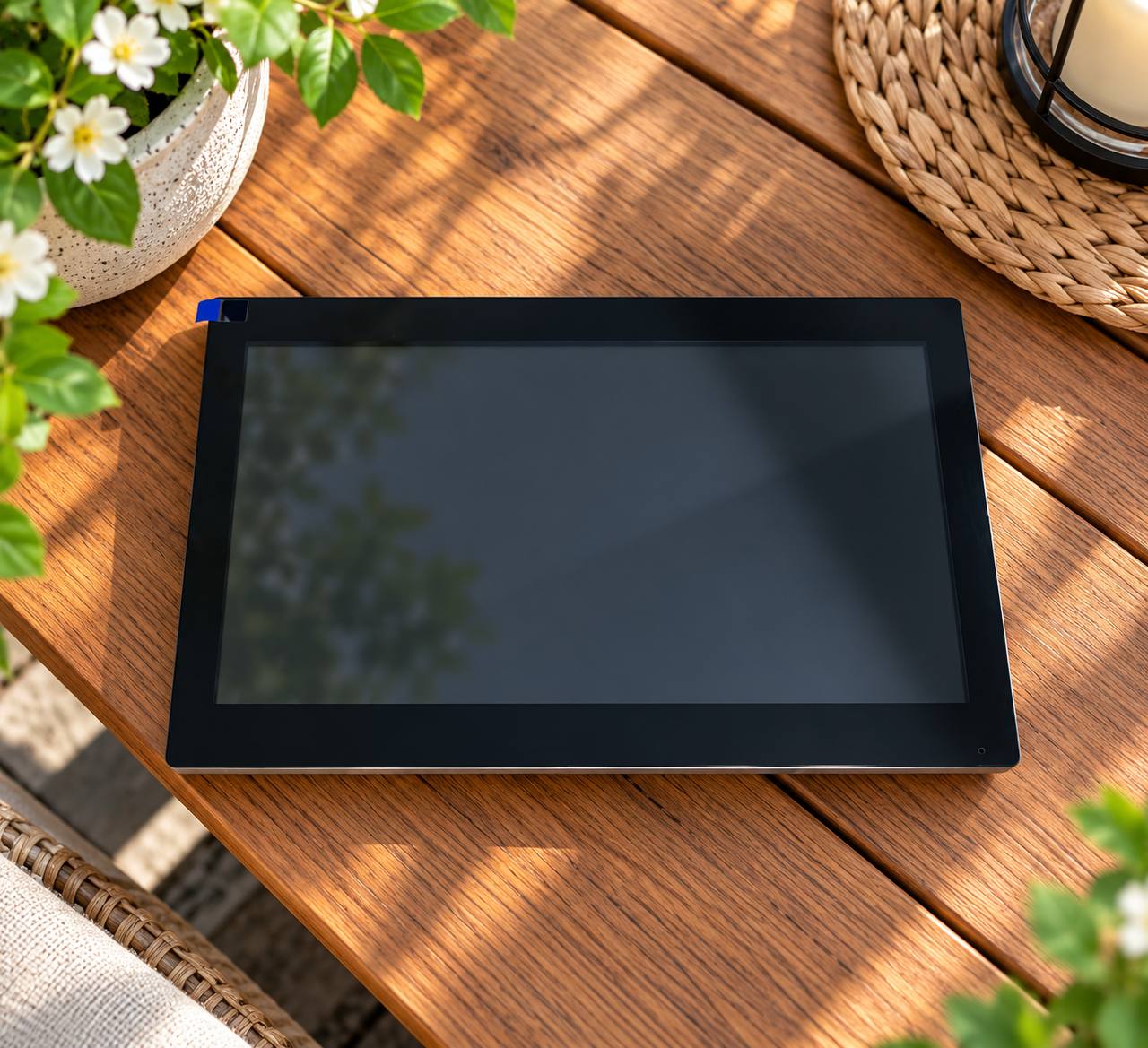 10-дюймовый Wi-Fi-видеодомофон с разрешением 1080p, камерой и RFID-считывателем 5