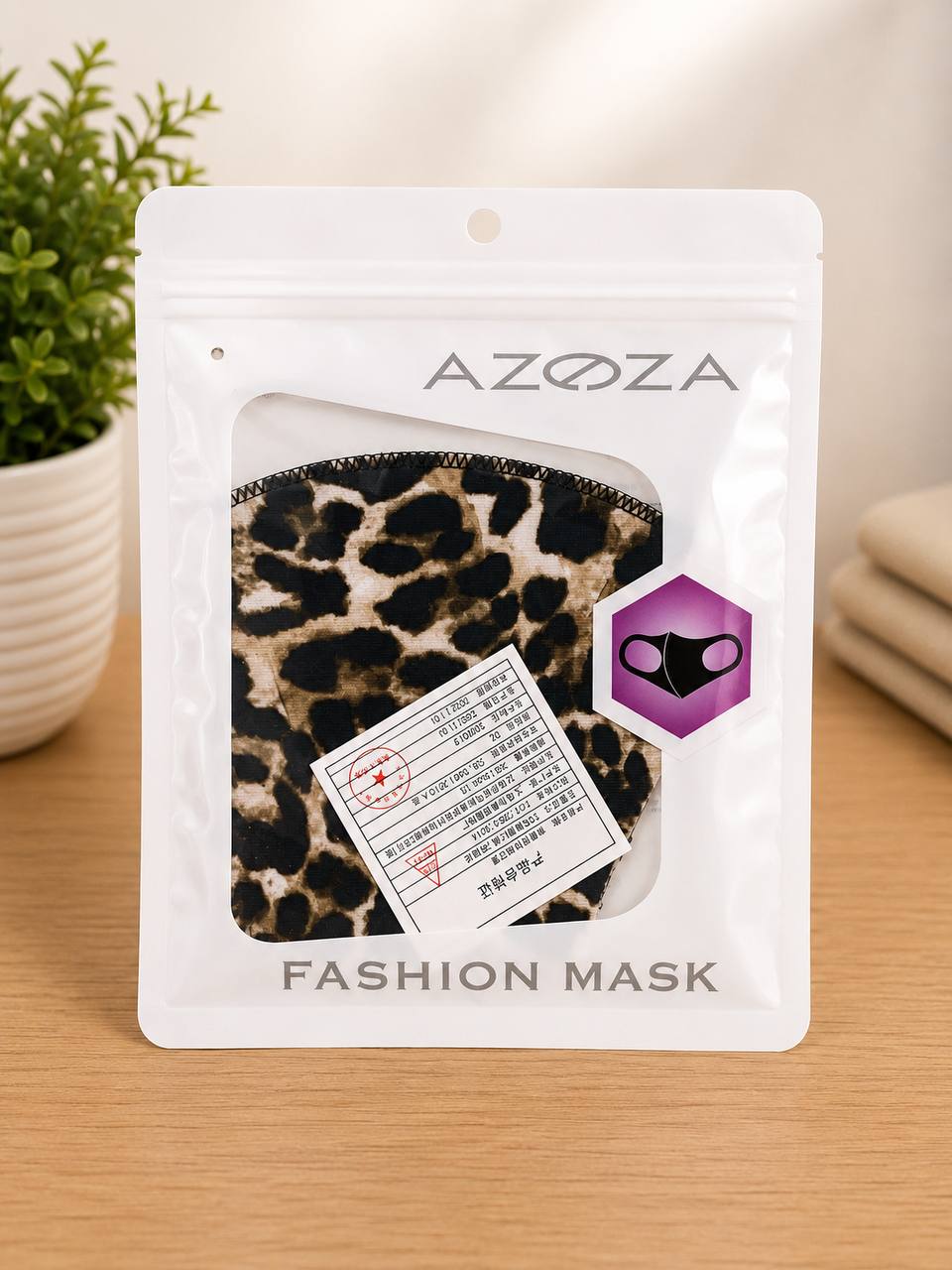 Maseczka Wielorazowa Materiałowa Fashion Mask