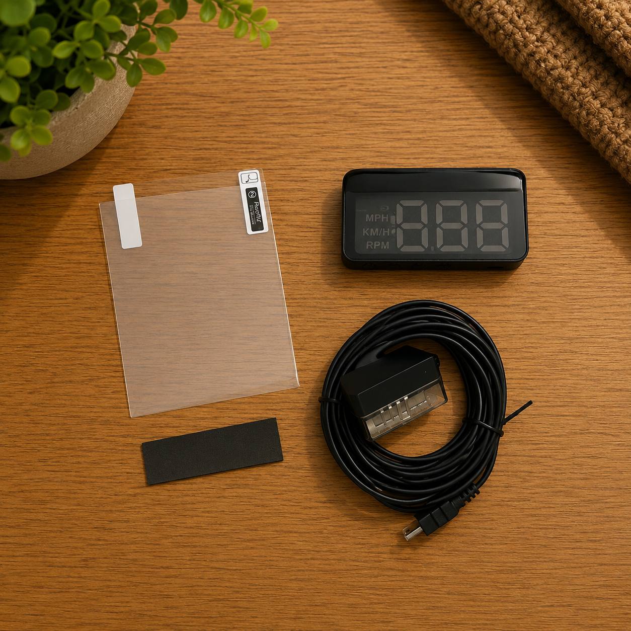 OBD2 Head-Up Display (HUD) for Speed and RPM 2