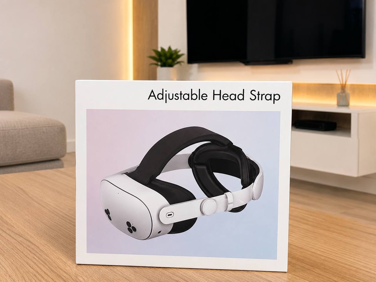 Adjustable Strap for Meta Quest 3 / 3S – Comfortable VR Headset Strap