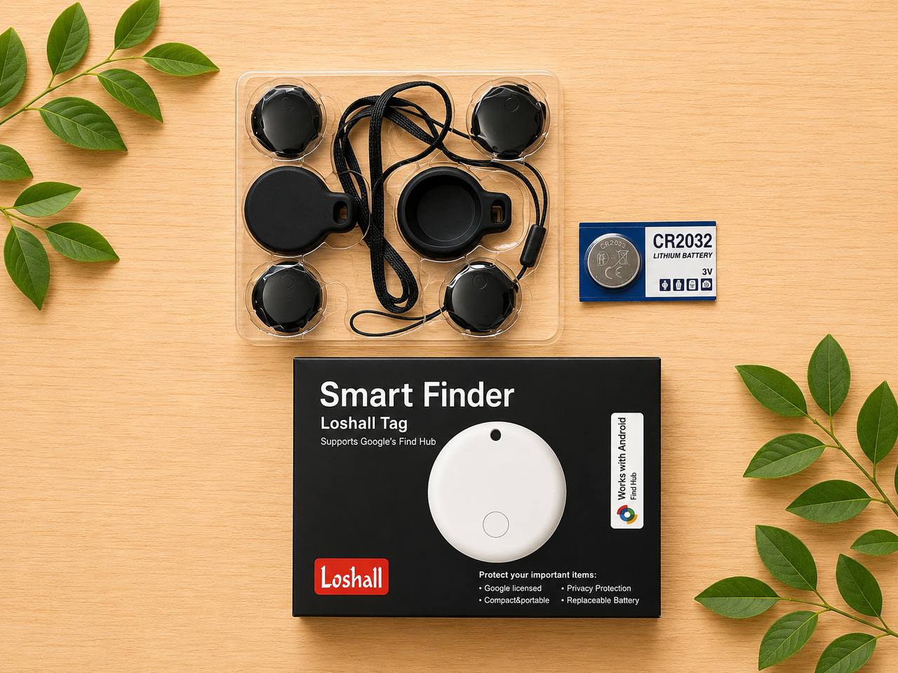 Loshall Smart Finder World Tag — Bluetooth-локатор для ключей и кошелька 2
