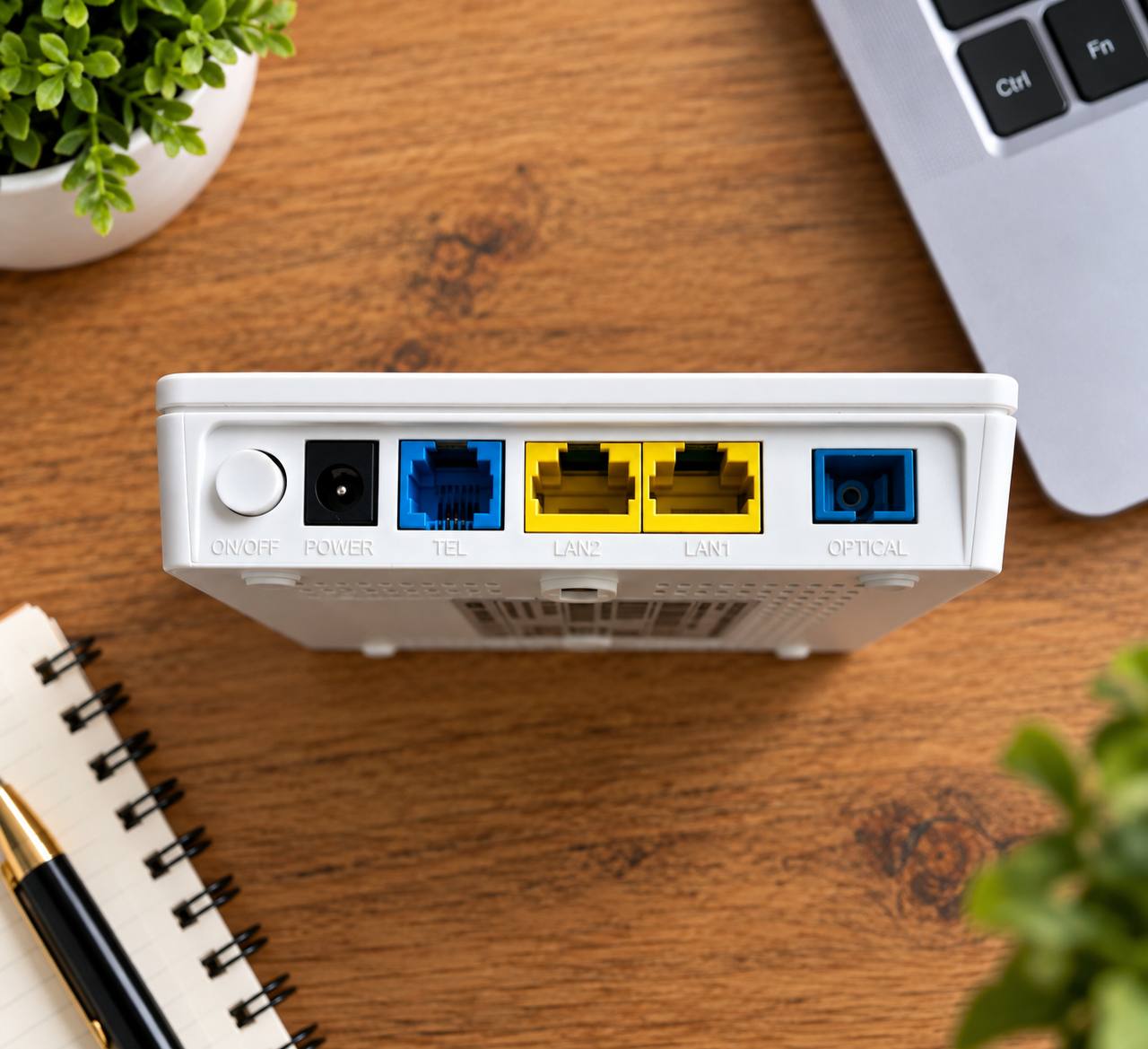 Terminal światłowodowy GPON EPON EchoLife ONT 2x LAN + TEL 3