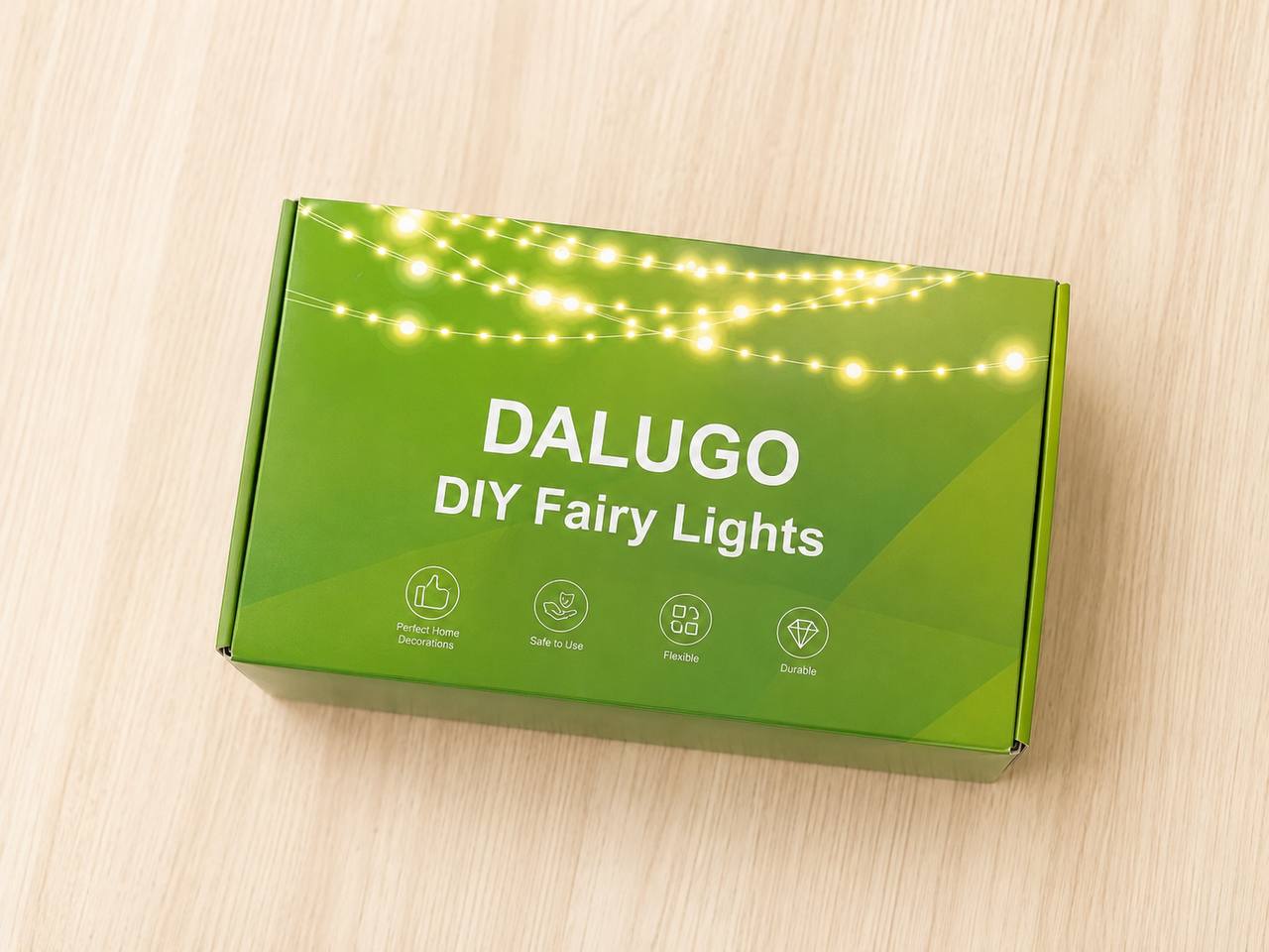 Lampki  LED DALUGO DIY Fairy Lights – zestaw dekoracyjny