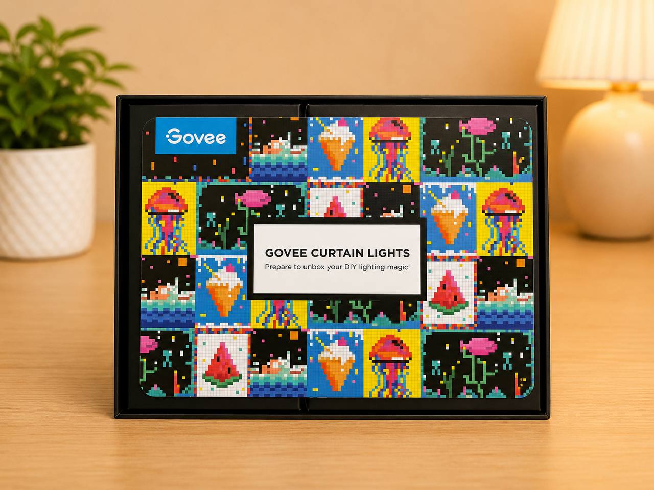 Govee Curtain Lights 2 H70B3 – Inteligentna Kurtyna LED RGBIC 1.5x2m 3