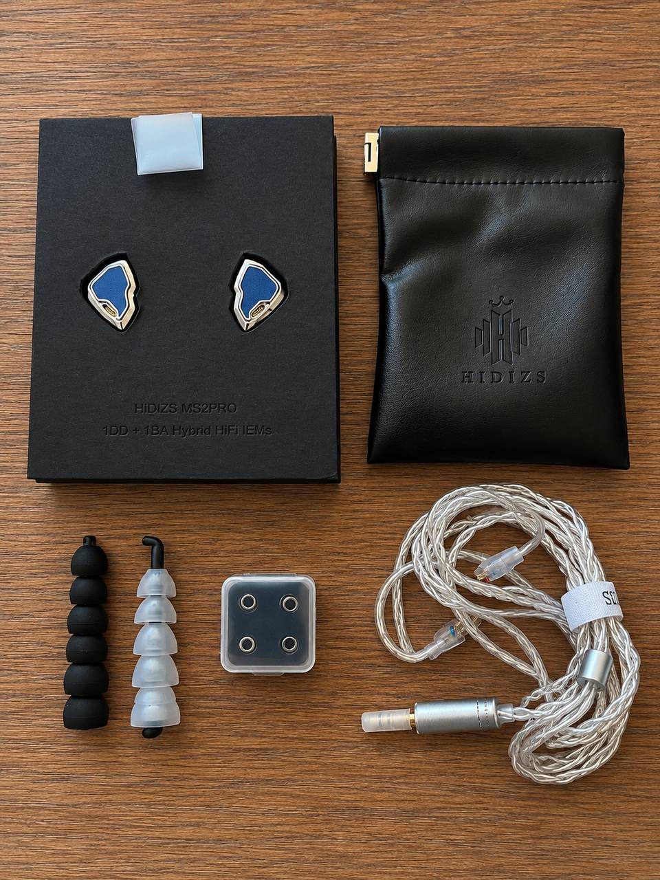 Słuchawki HiFi HIDIZS MS2 PRO Hybrid 1DD + 1BA Douszne 2