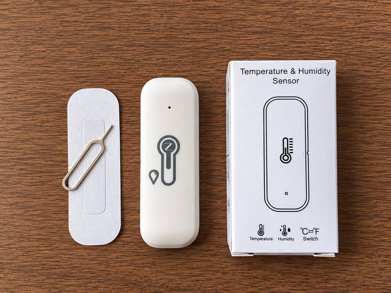 Temperature and humidity sensor with °C/°F switch 2