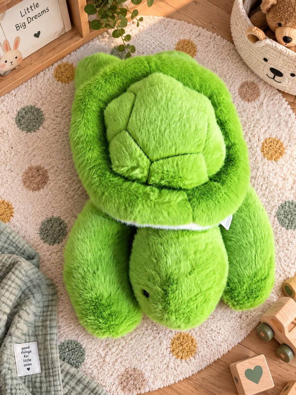1 kg Weighted Turtle Mascot – Plush Sensory Cuddly Toy 2