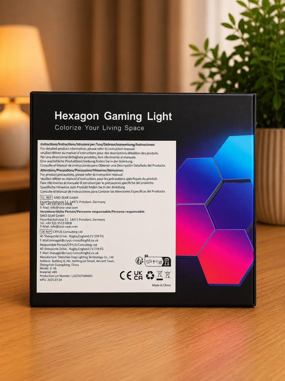 Smart Hexagon RGB LED Panels – Set of 12 Panels 5