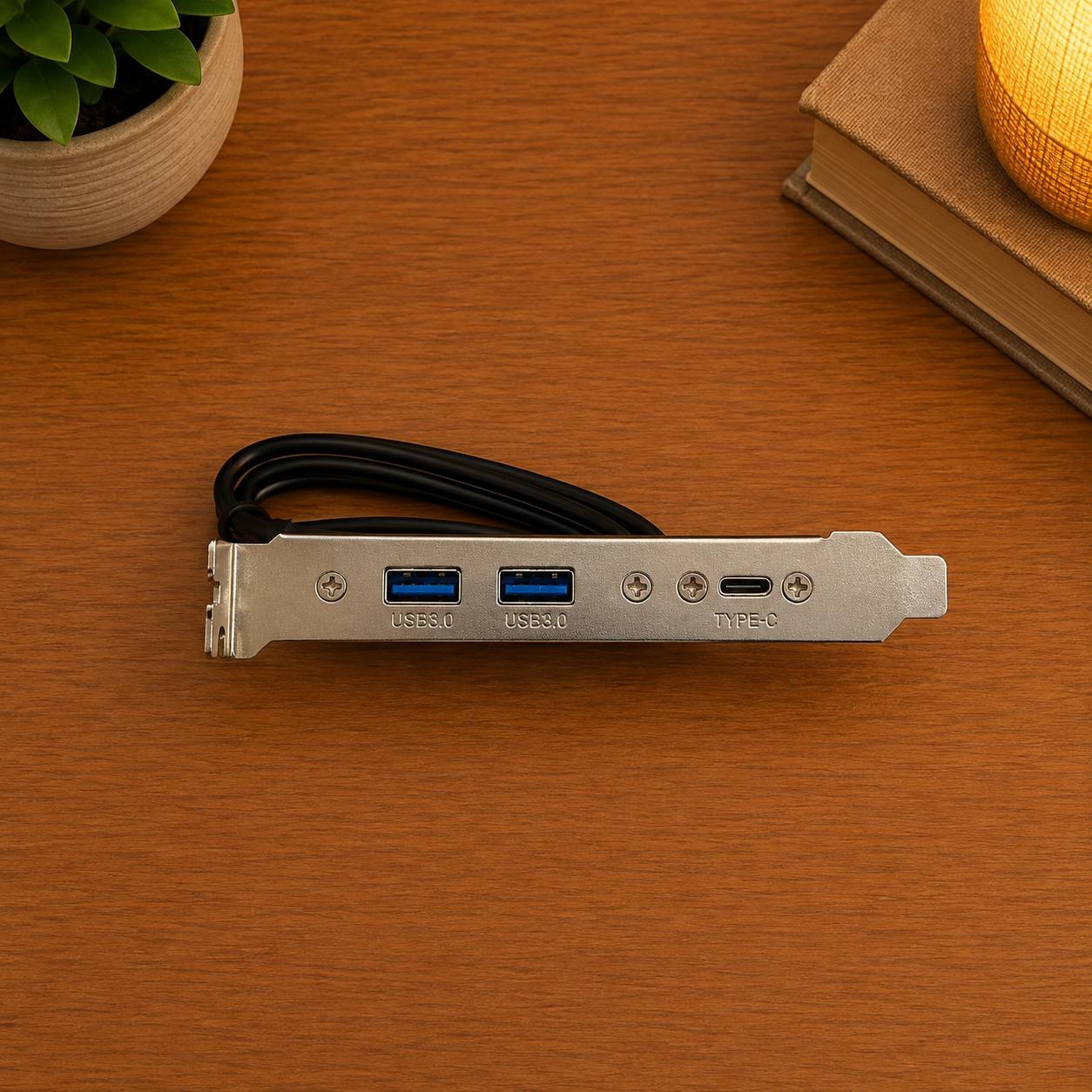 Panel USB 3.0 + USB-C do obudowy PC – 2x USB 3.0 + USB-C 4