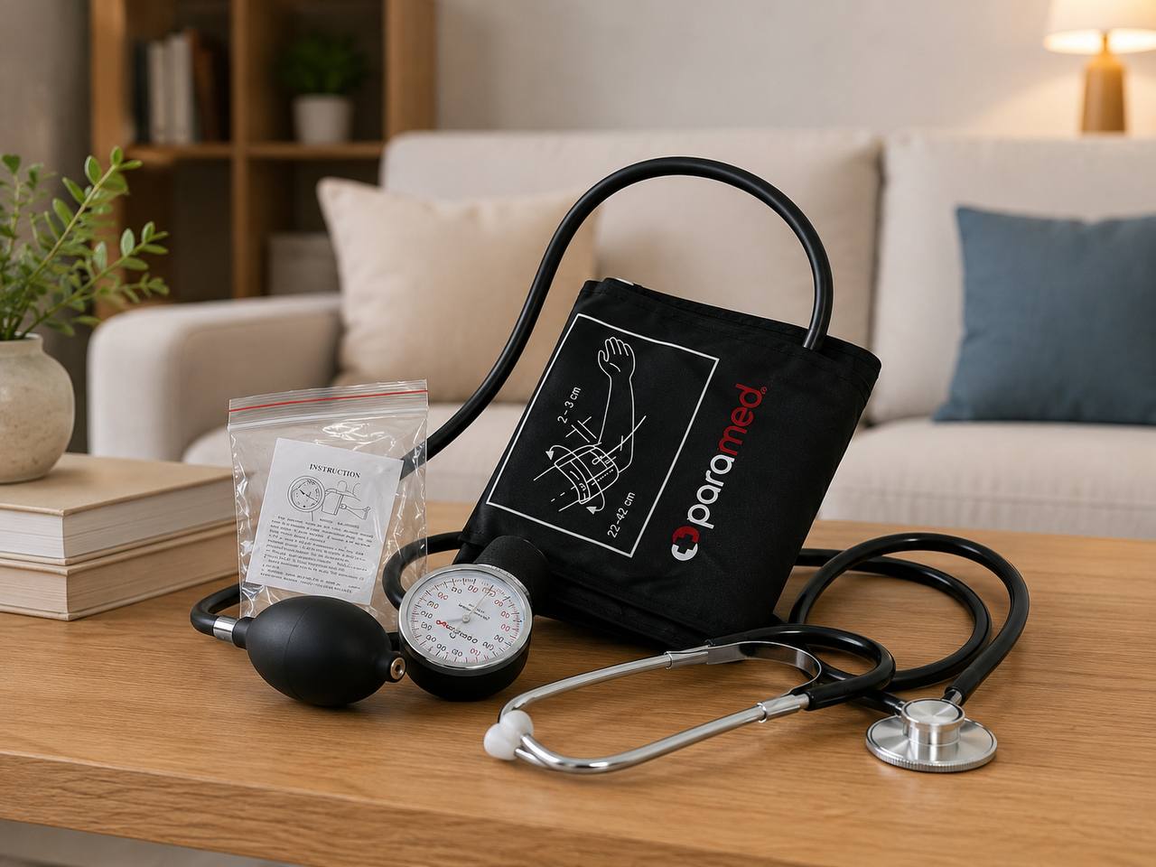 Ciśnieniomierz manualny Paramed Comfort ze stetoskopem 5