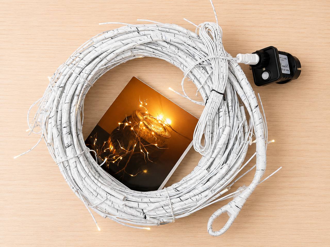 Lampki dekoracyjne LED – Gałązki DIY 96 LED Warm White 2