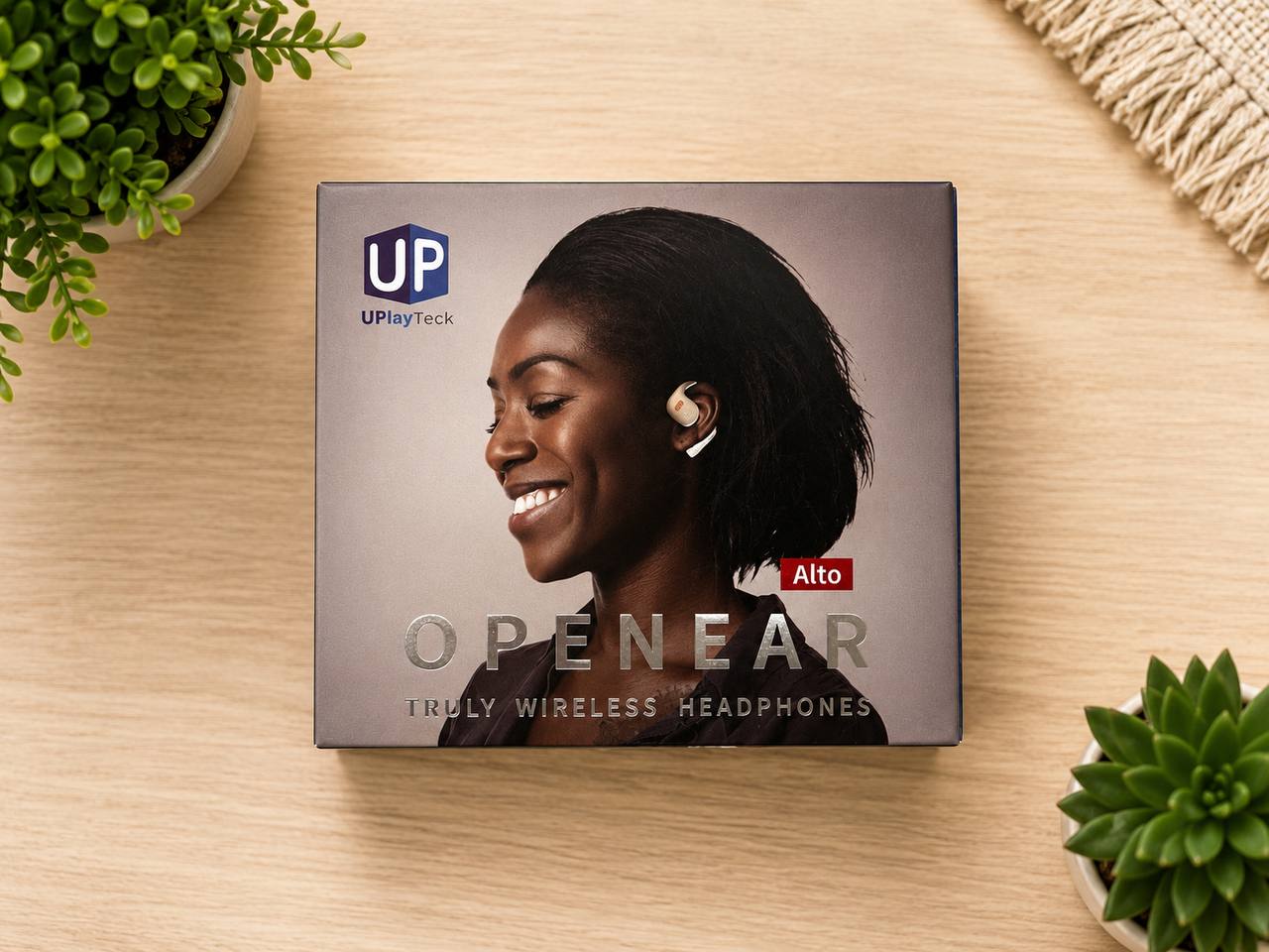 UpPlayTeck Open-Ear Wireless Bluetooth 5.3 IPX5 Headphones