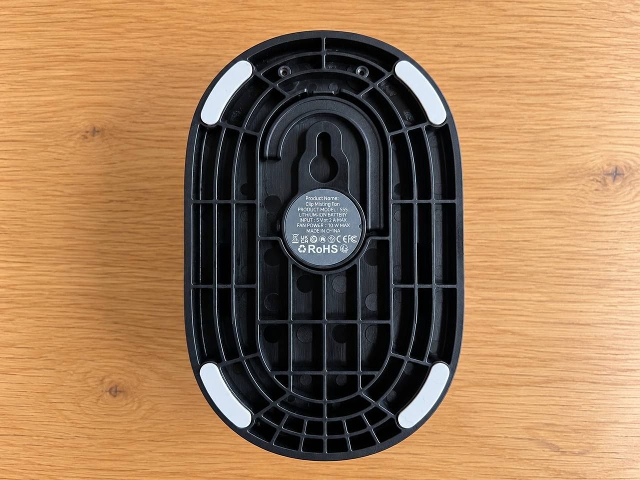 Wentylator klipsowy z nawilżaniem Clip Misting Fan 10 W z zasilaniem USB-C 4