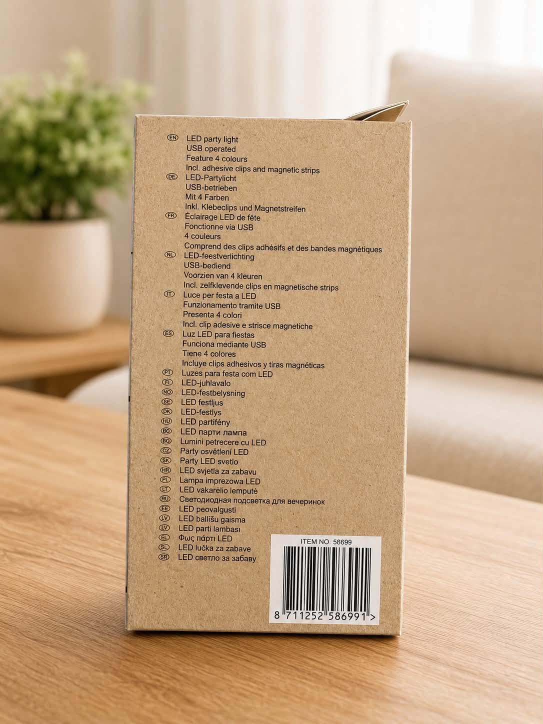 Lampki Imprezowe LED GRUNDIG 1,5 m USB 4 Kolory 5