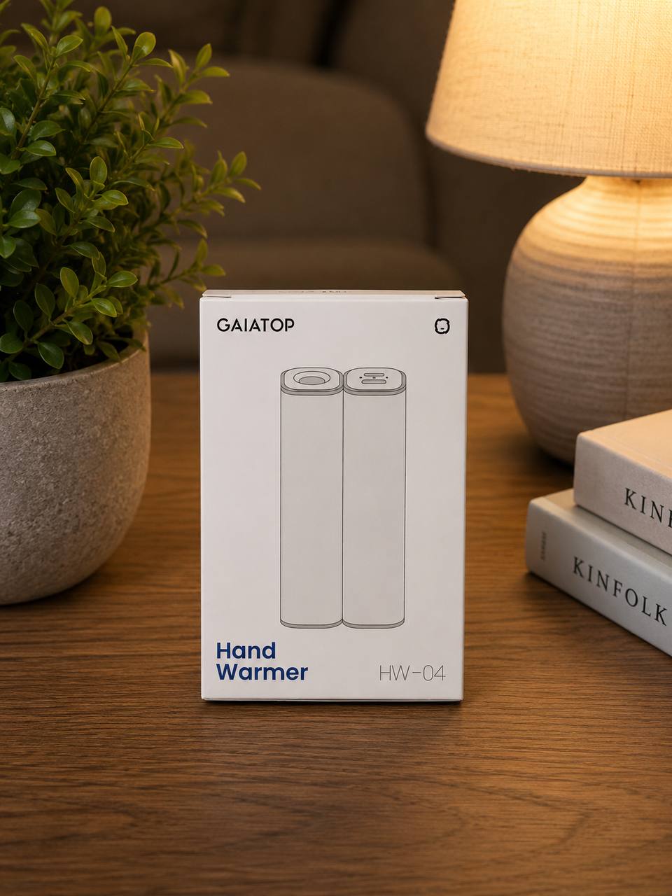 Ogrzewacz do Rąk 2w1 GAIATOP HW-04 Power Bank USB-C Latarka 2