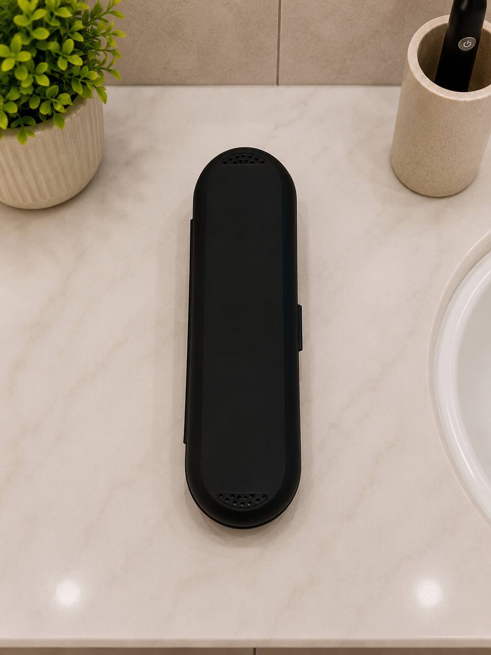 Szczoteczka Elektryczna Soniczna USB + Etui + 8 Końcówek 7