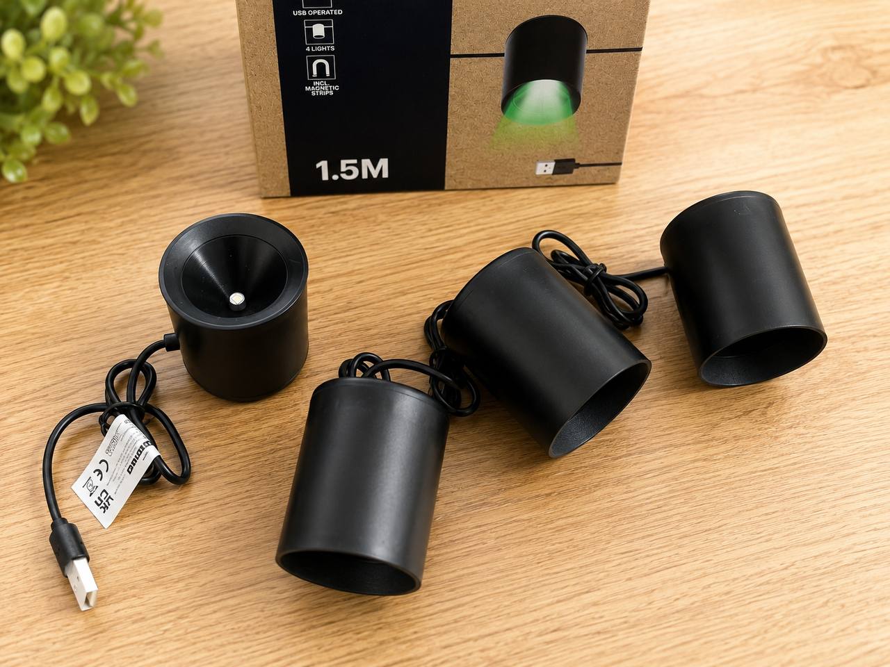 Lampki Imprezowe LED GRUNDIG 1,5 m USB 4 Kolory 4
