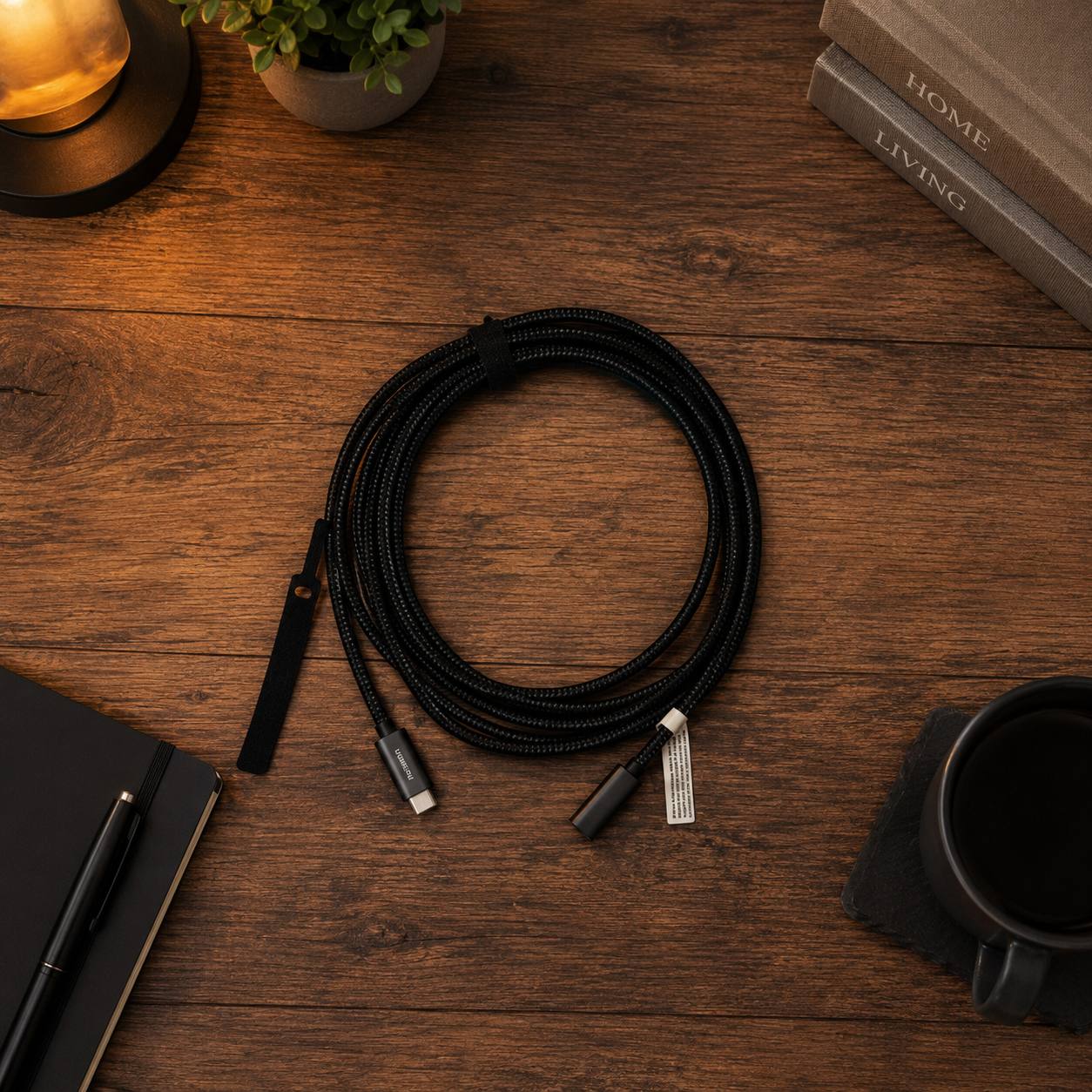 Przedłużacz USB-C 3 m 240W PD 3.1 20 Gb/s 4K Reagle RPC50P