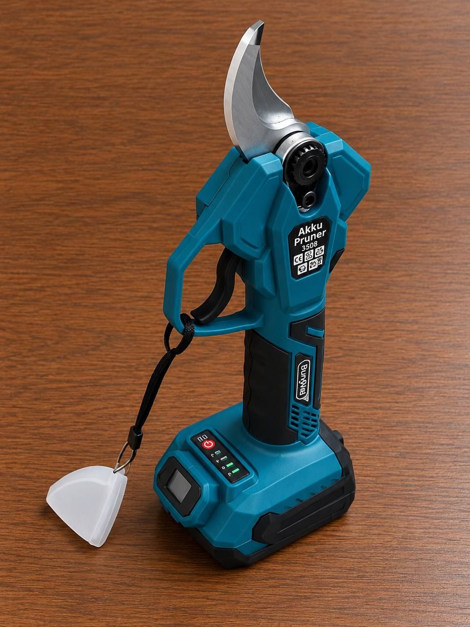 A 6-inch chainsaw and electric pruners with a 2-meter extension cord 4