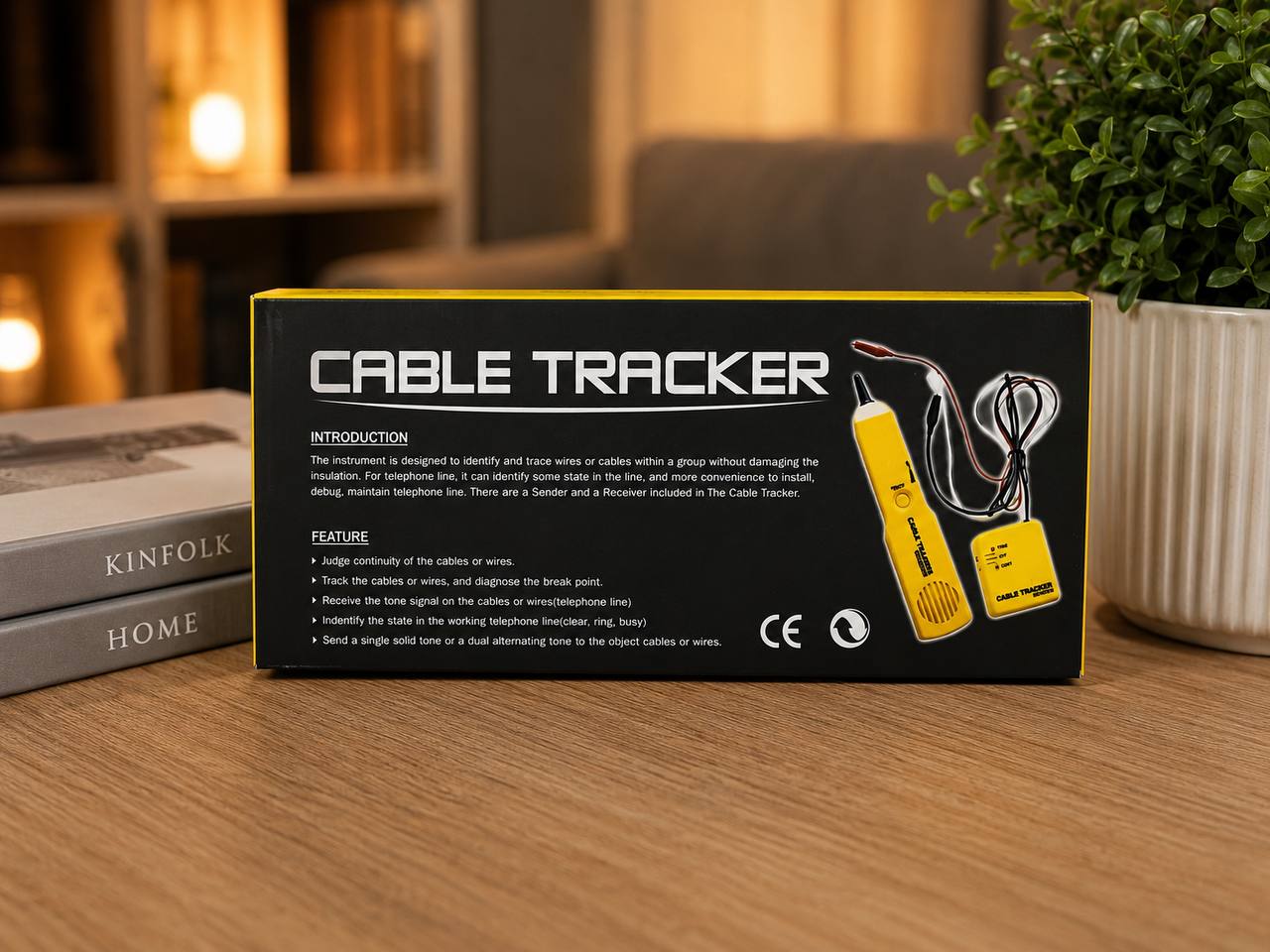 Szukacz Przewodów Cable Tracker Tester Kabli RJ11 RJ45