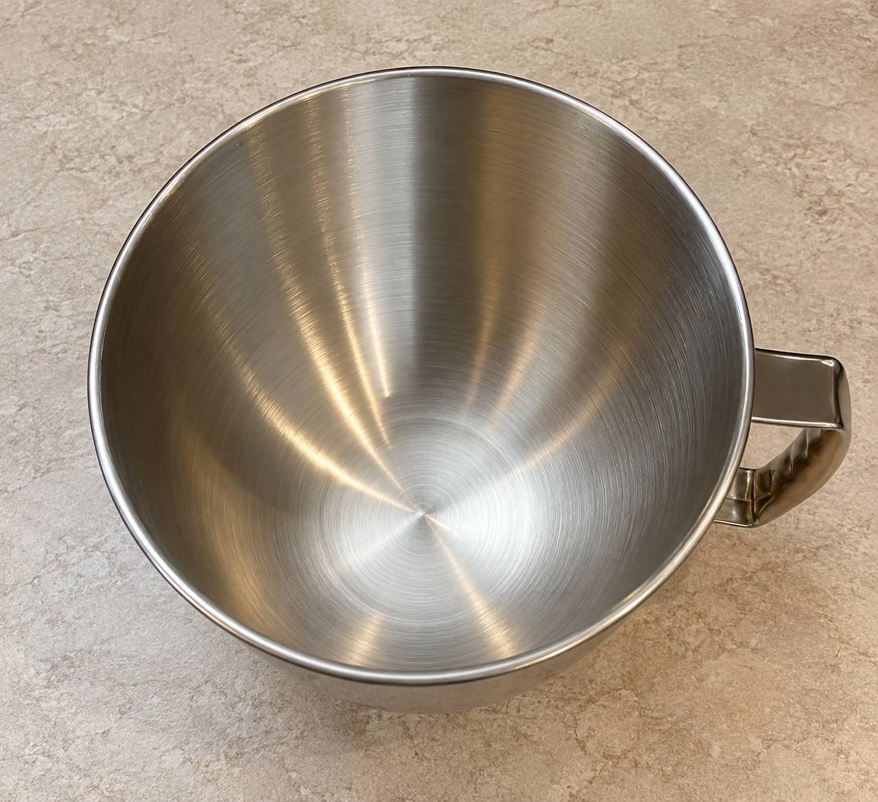 Miska ze stali nierdzewnej 5 l do miksera KitchenAid z uchwytem 2