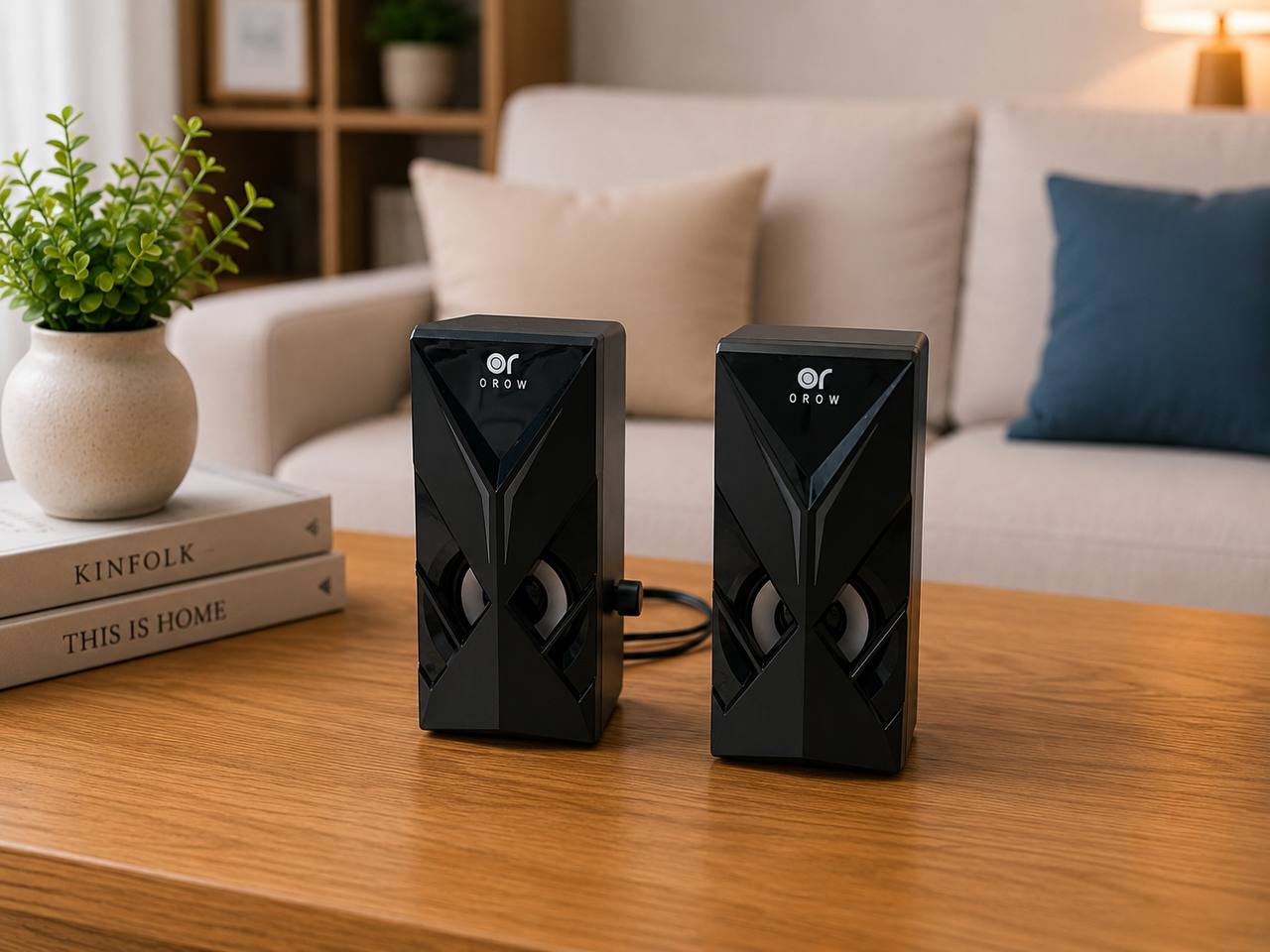 OROW S201 RGB USB 3.5 mm Stereo Computer Speakers 3