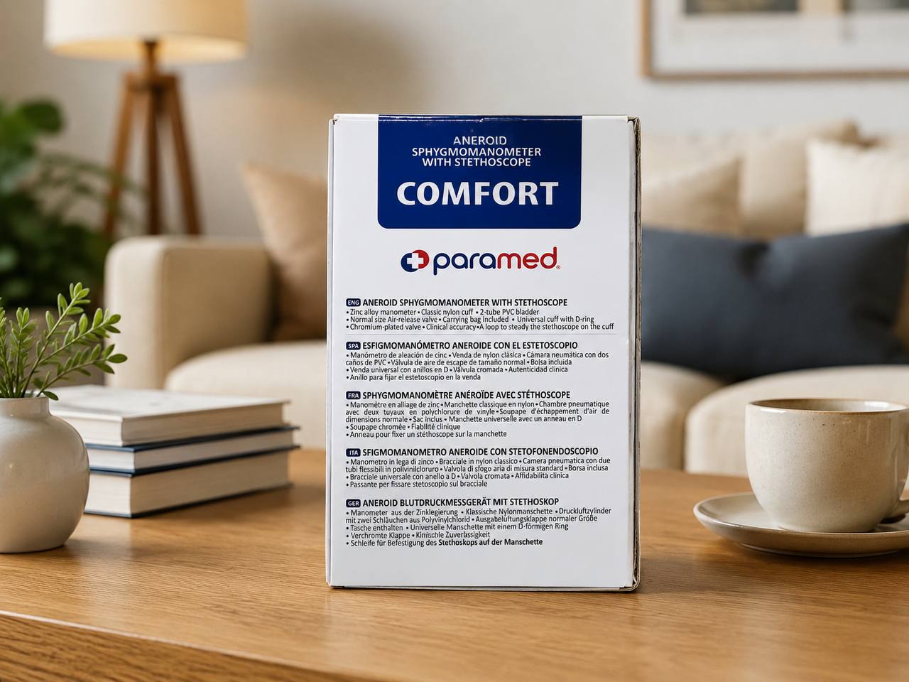 Ciśnieniomierz manualny Paramed Comfort ze stetoskopem 2