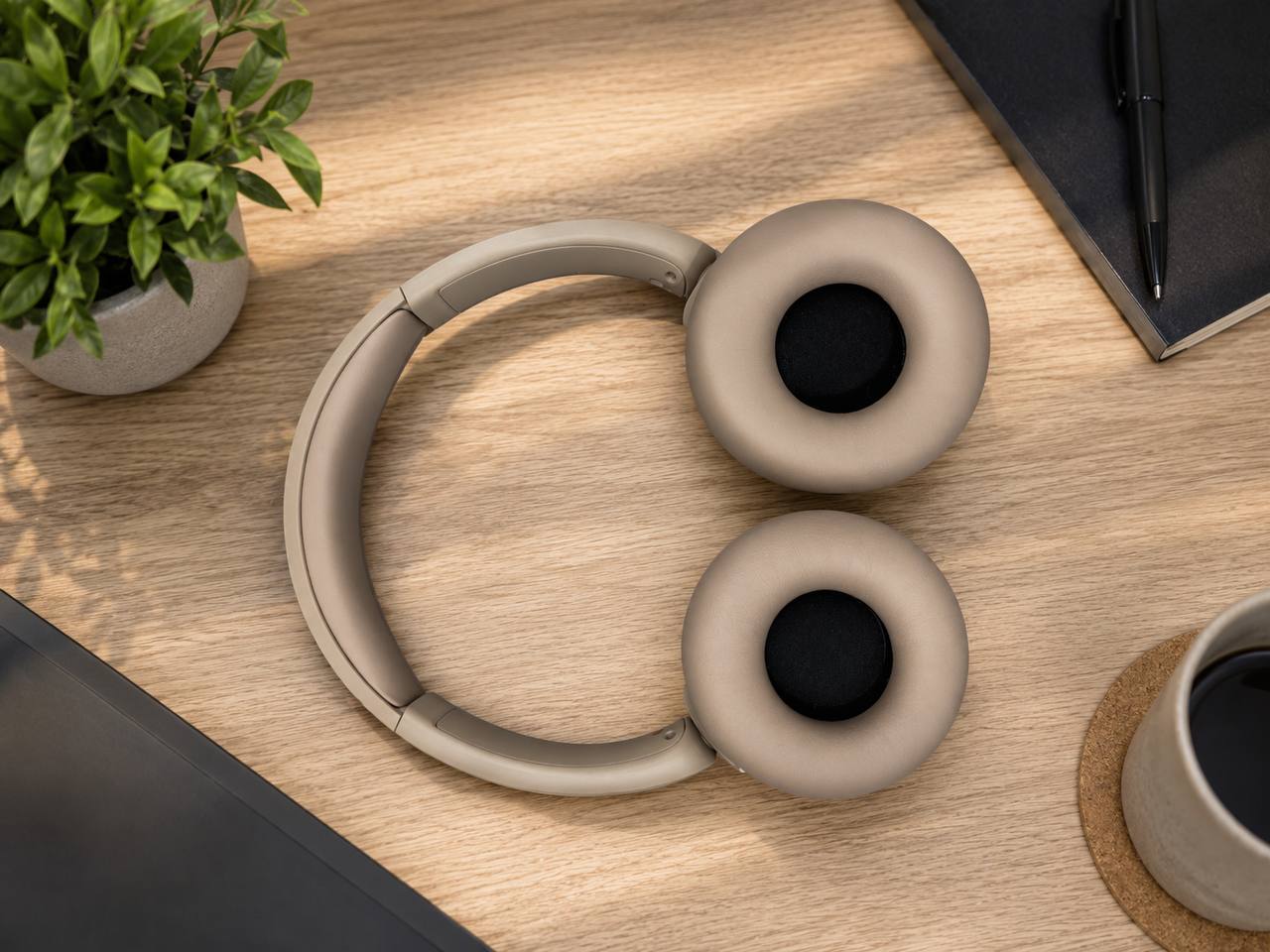 Słuchawki bezprzewodowe Sony WH-CH520 Beżowe Bluetooth 6