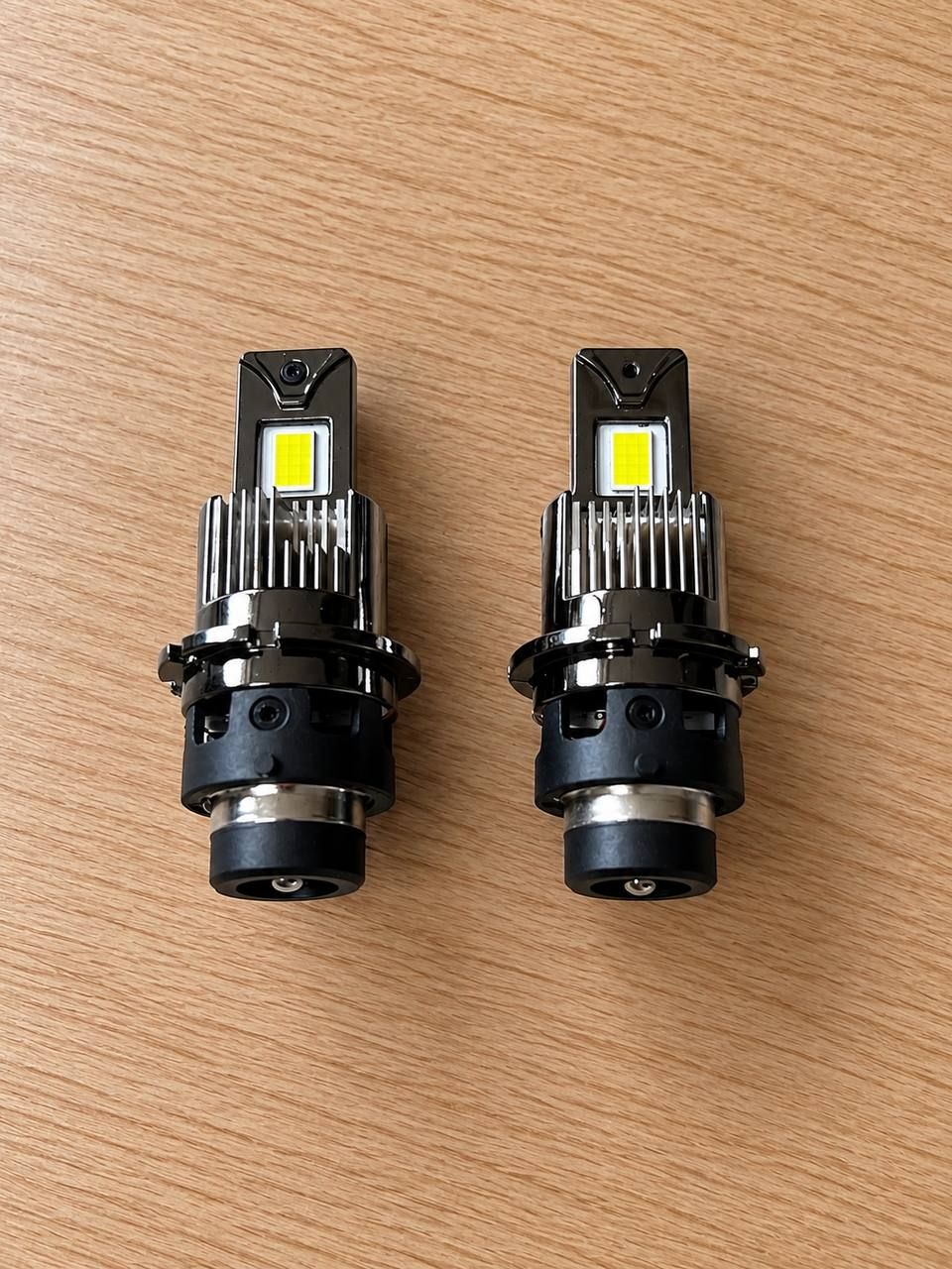 LED bulbs for car headlights with a heat sink – set of 2