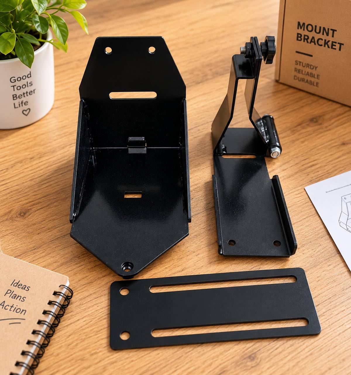 VEVOR Hi-Lift Jack Mount for Jeep Wrangler YJ, TJ, JK, JL - Installation Kit 4