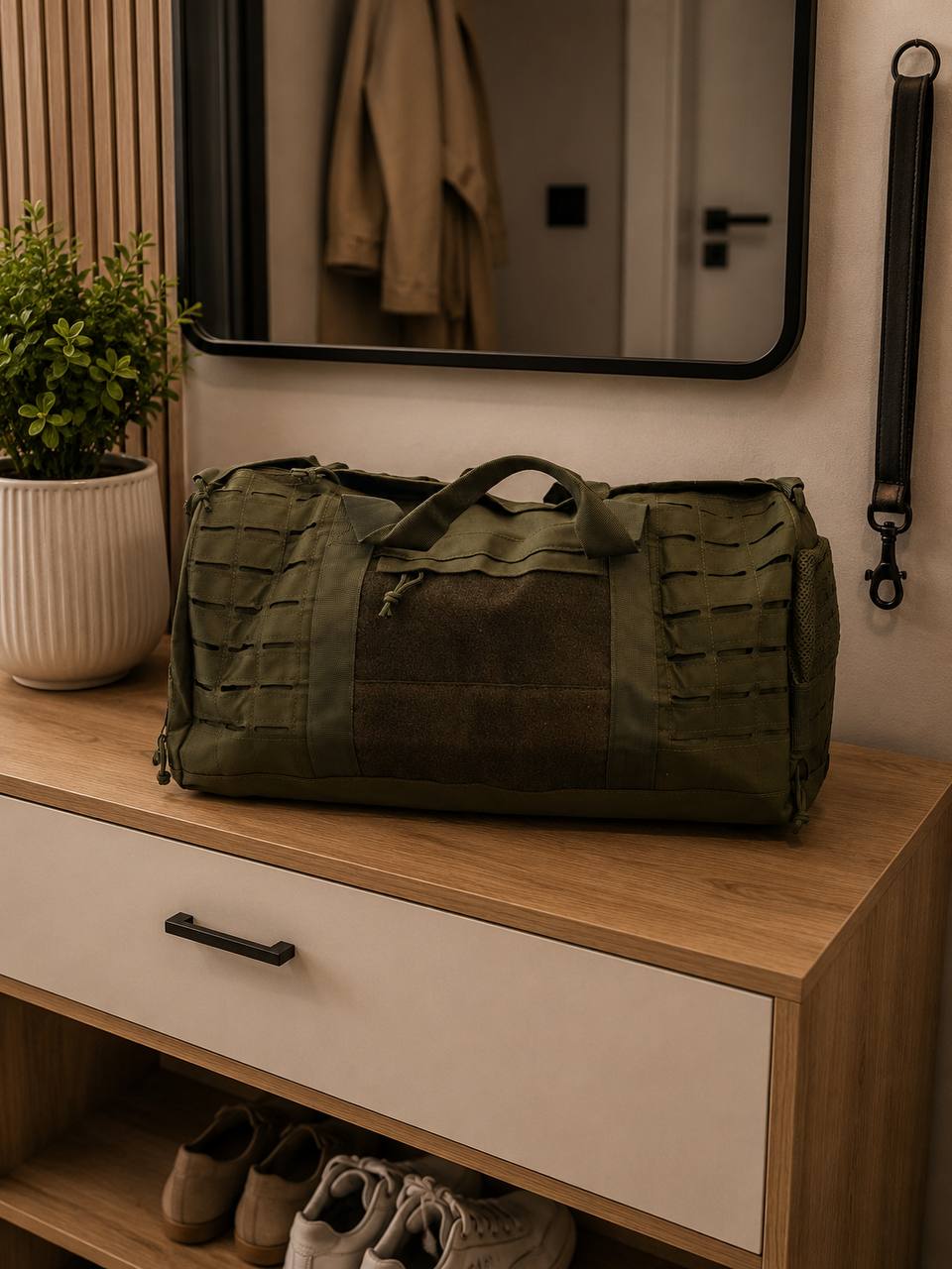 Torba Taktyczna Sportowa 45L Military Gym Podróżna Oliwkowa